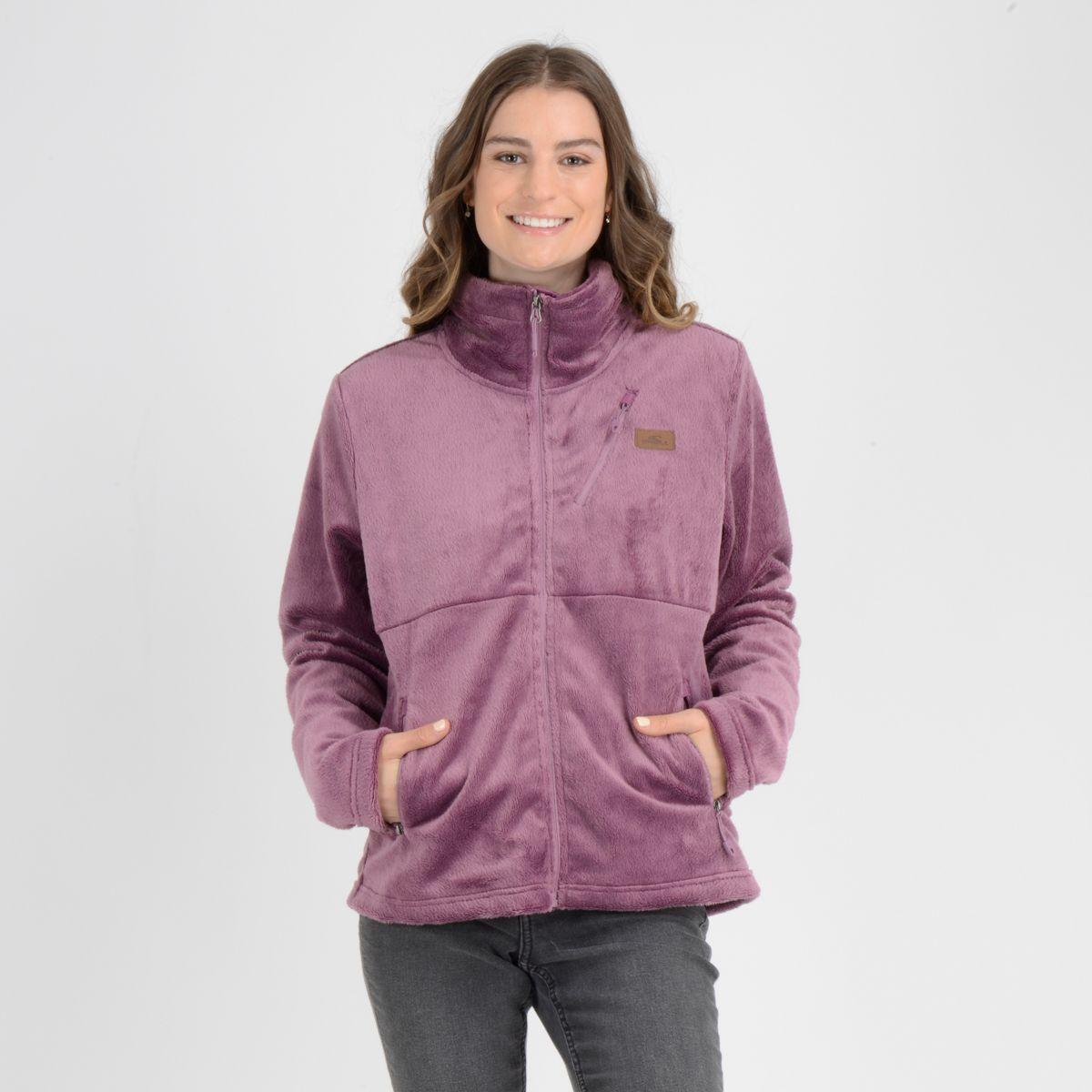POLERON FULL ZIPER STARRY MORADO-0