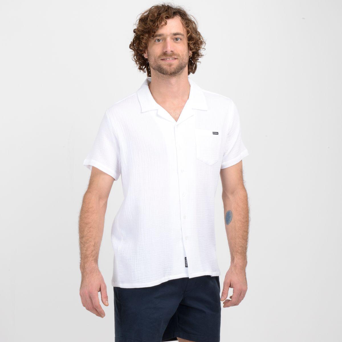 CAMISA MANGA CORTA HANA  BLANCO-1