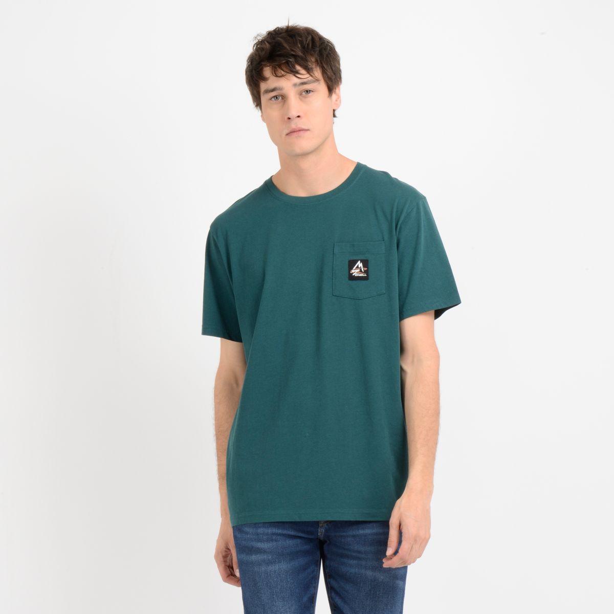 POLERA MANGA CORTA TORREY VERDE OSCURO-0