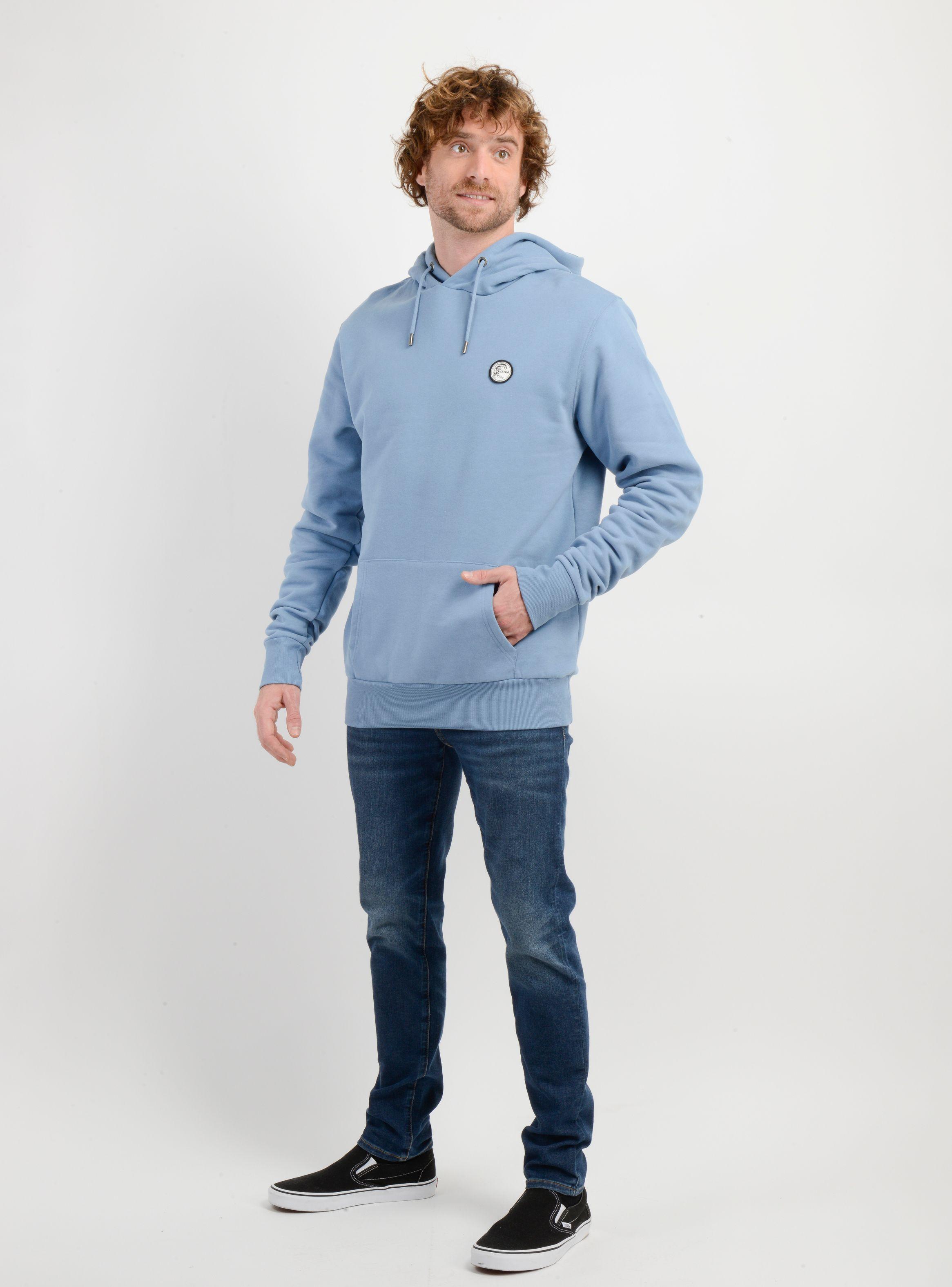 POLERON ORIGINALS HOODIE AZUL-2