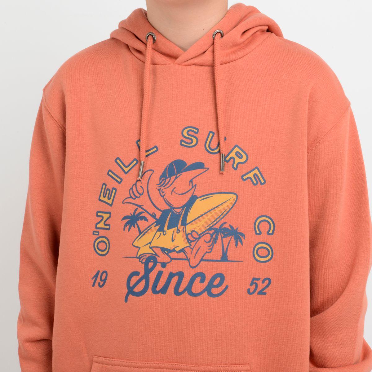 POLERON COOPER  HOODIE  NARANJO OSCURO-4