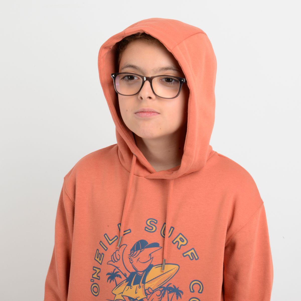 POLERON COOPER  HOODIE  NARANJO OSCURO-5