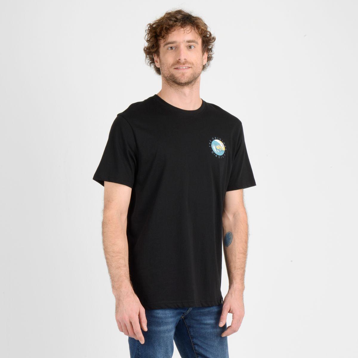 POLERA MANGA CORTA FIXATION  NEGRO-4