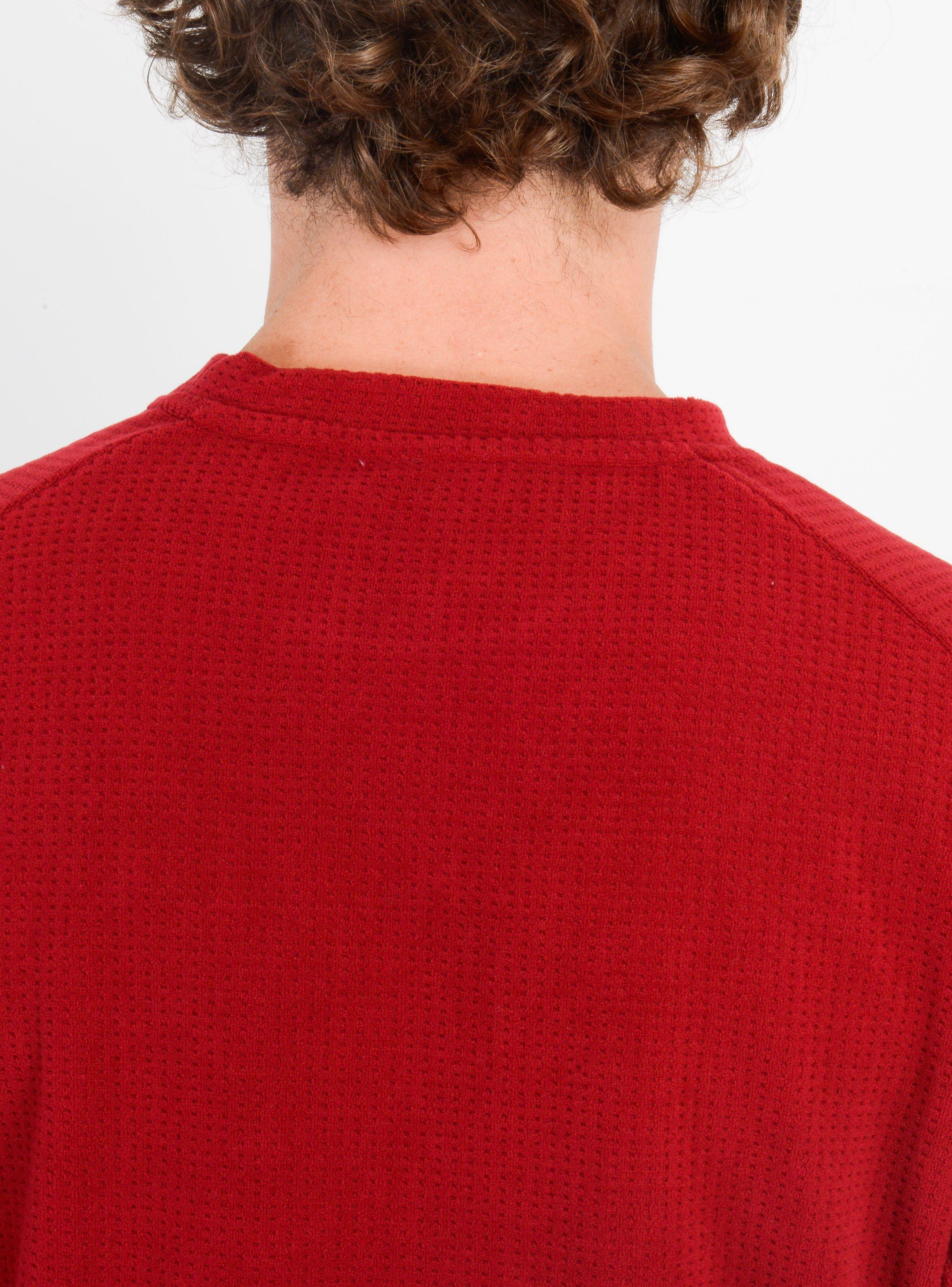 POLERON POLAR DINSMORE CREW  ROJO OSCURO-5