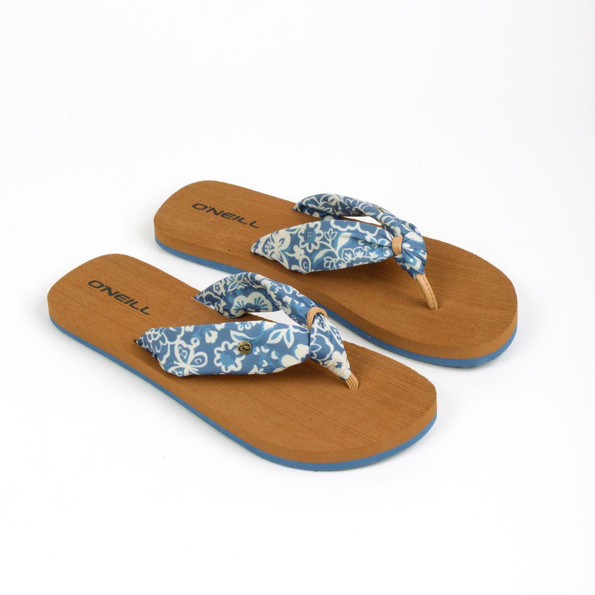 HAWAIANA MUJER PEACH  AZUL-0