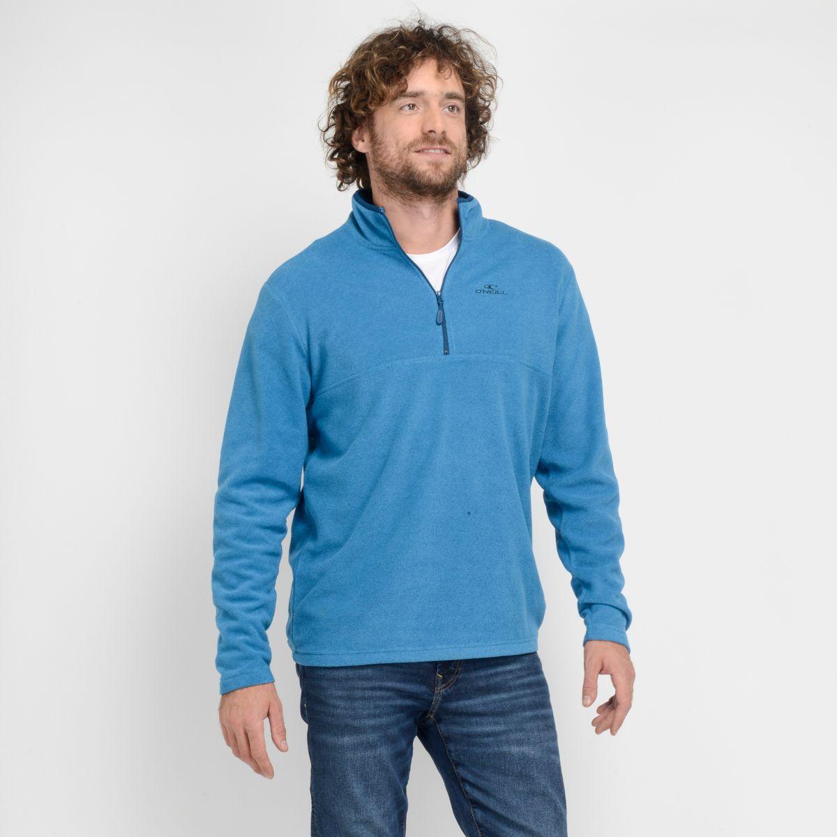 POLERON MICROPOLAR HALF - I23HO126003 AZUL TURQUESA / AGUA-1