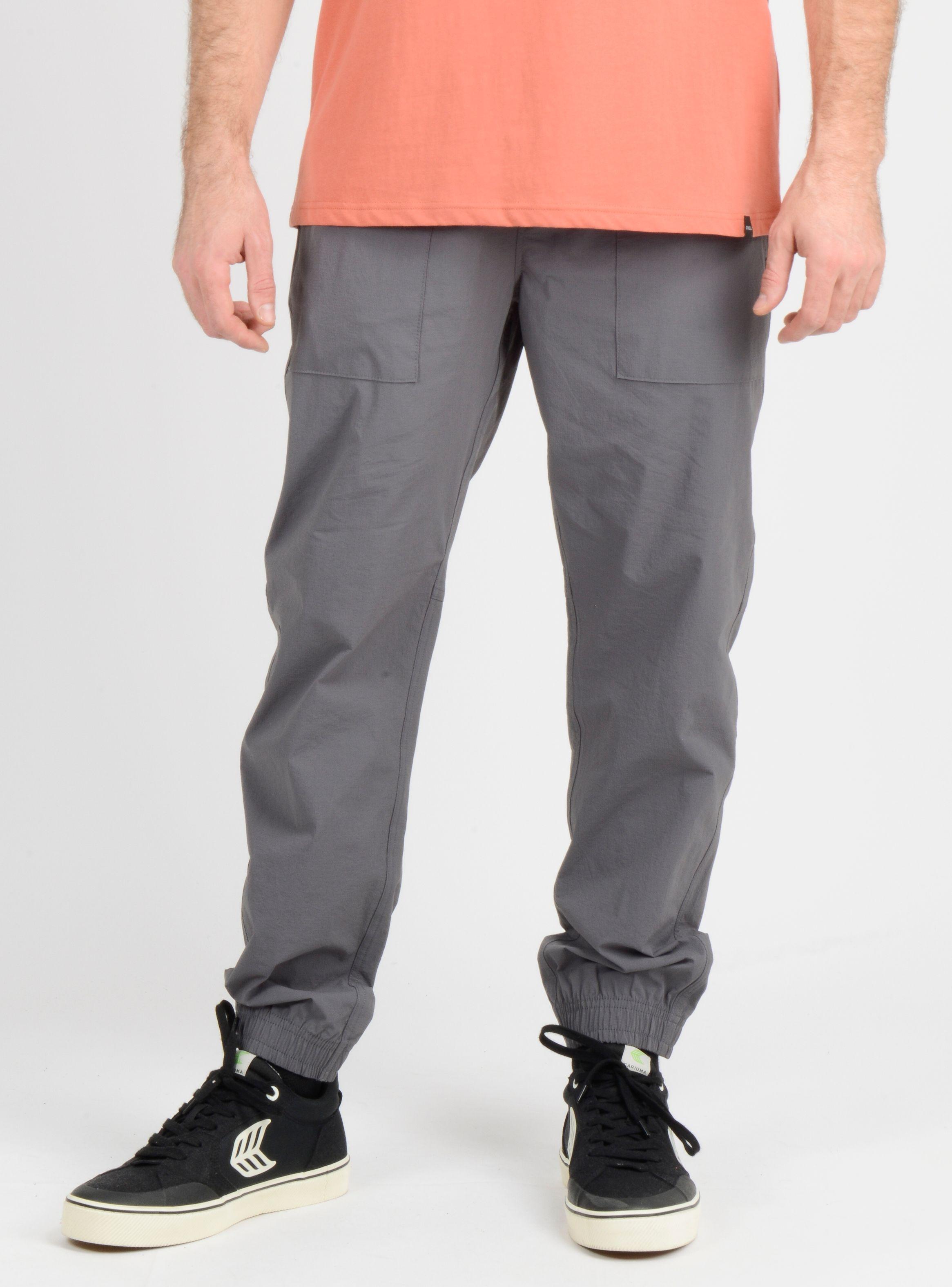 PANTALON MISSION TRVLR GRIS-2