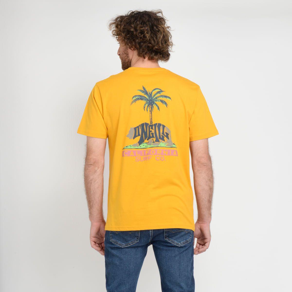 POLERA MANGA CORTA - I23HO065001 AMARILLO OSCURO-2