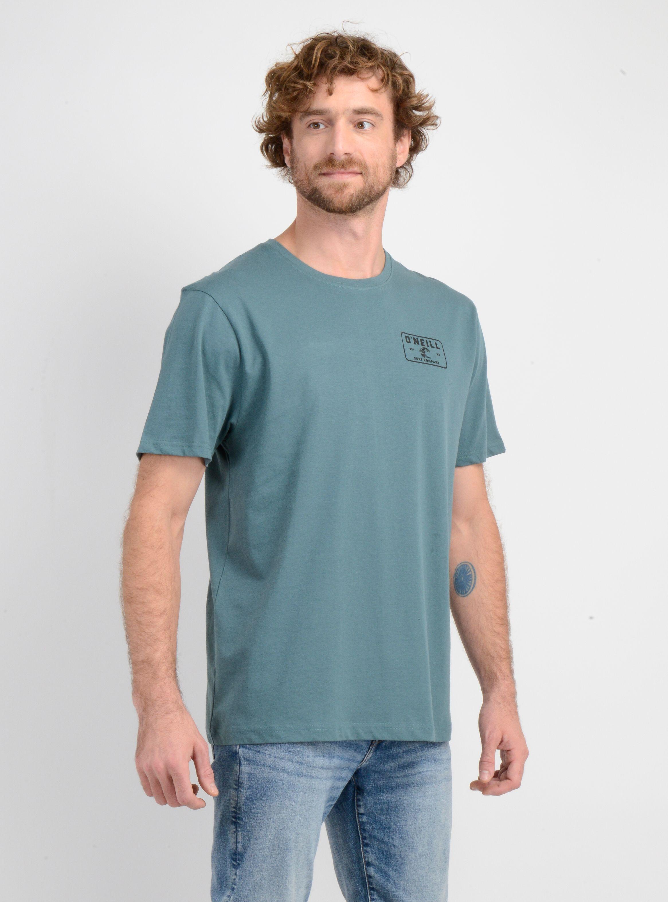 POLERA MANGA CORTA OBLONG VERDE OSCURO-3