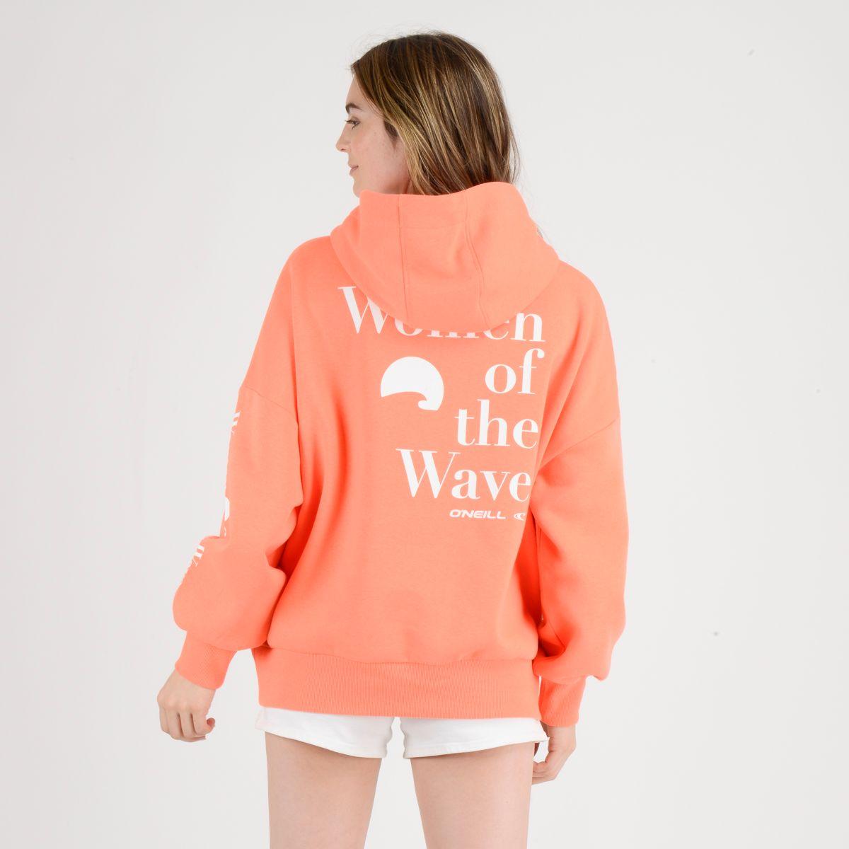 POLERON WOW HOODIE  NARANJO OSCURO-2