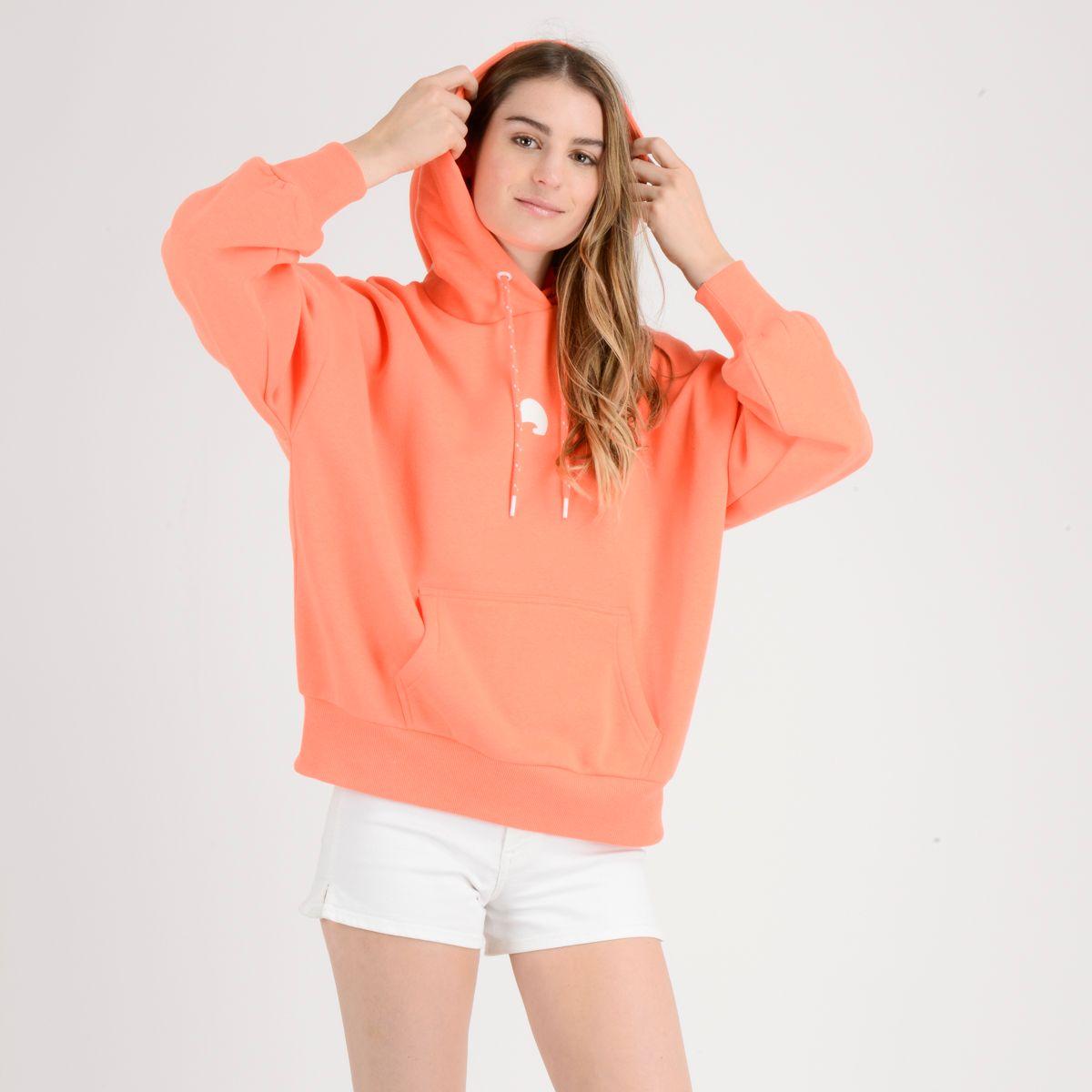 POLERON WOW HOODIE  NARANJO OSCURO-3