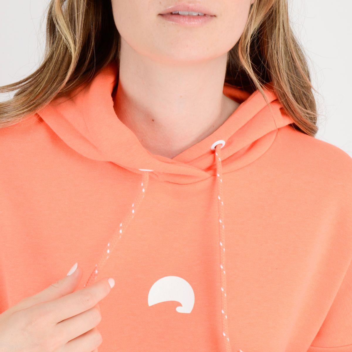 POLERON WOW HOODIE  NARANJO OSCURO-4