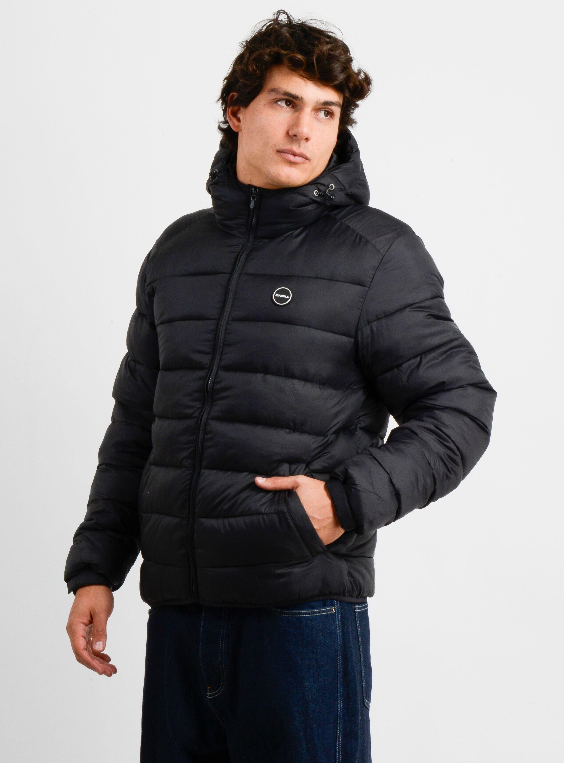 PARKA GLASSY PUFF NEGRO-2