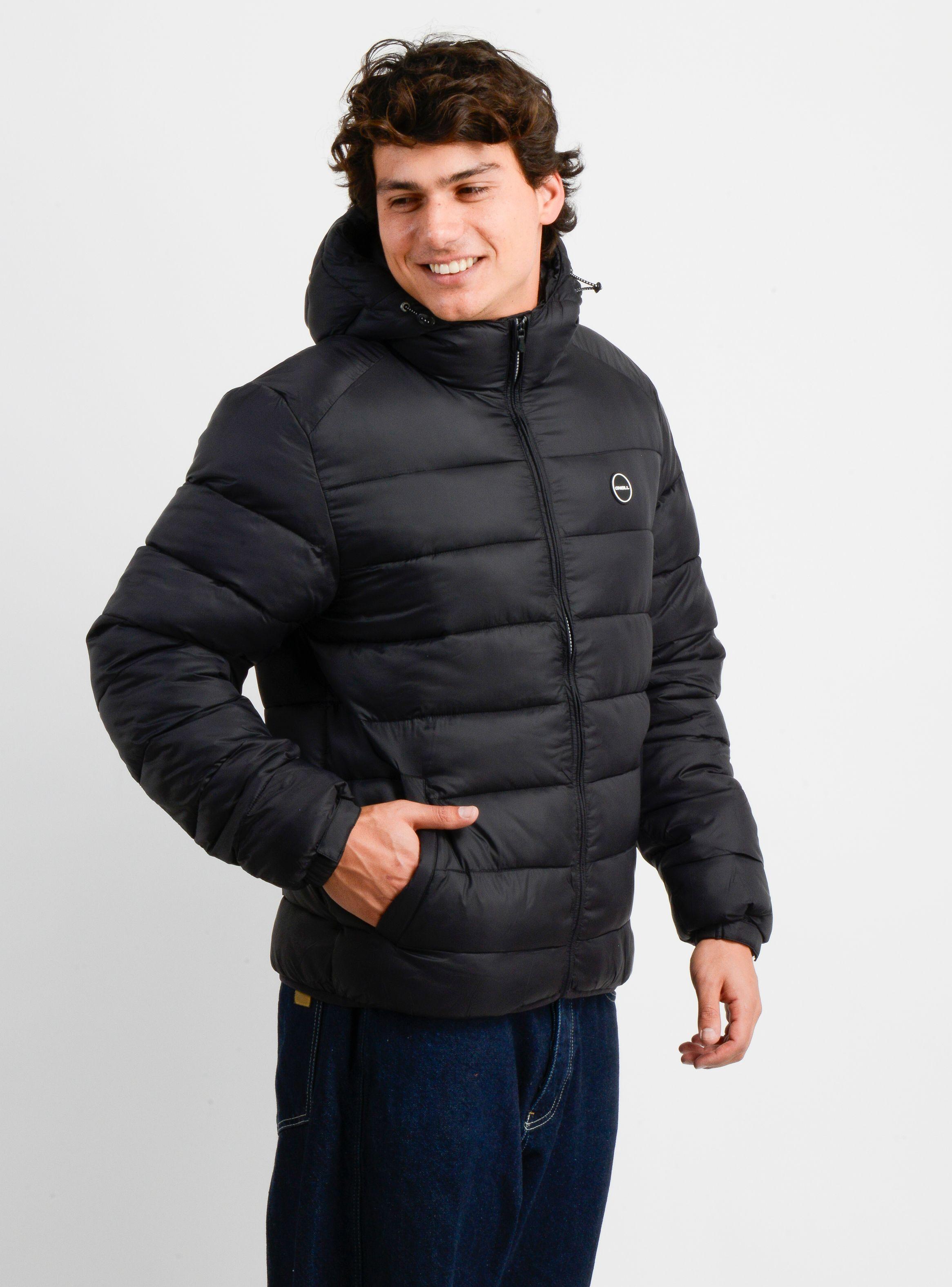 PARKA GLASSY PUFF NEGRO-3
