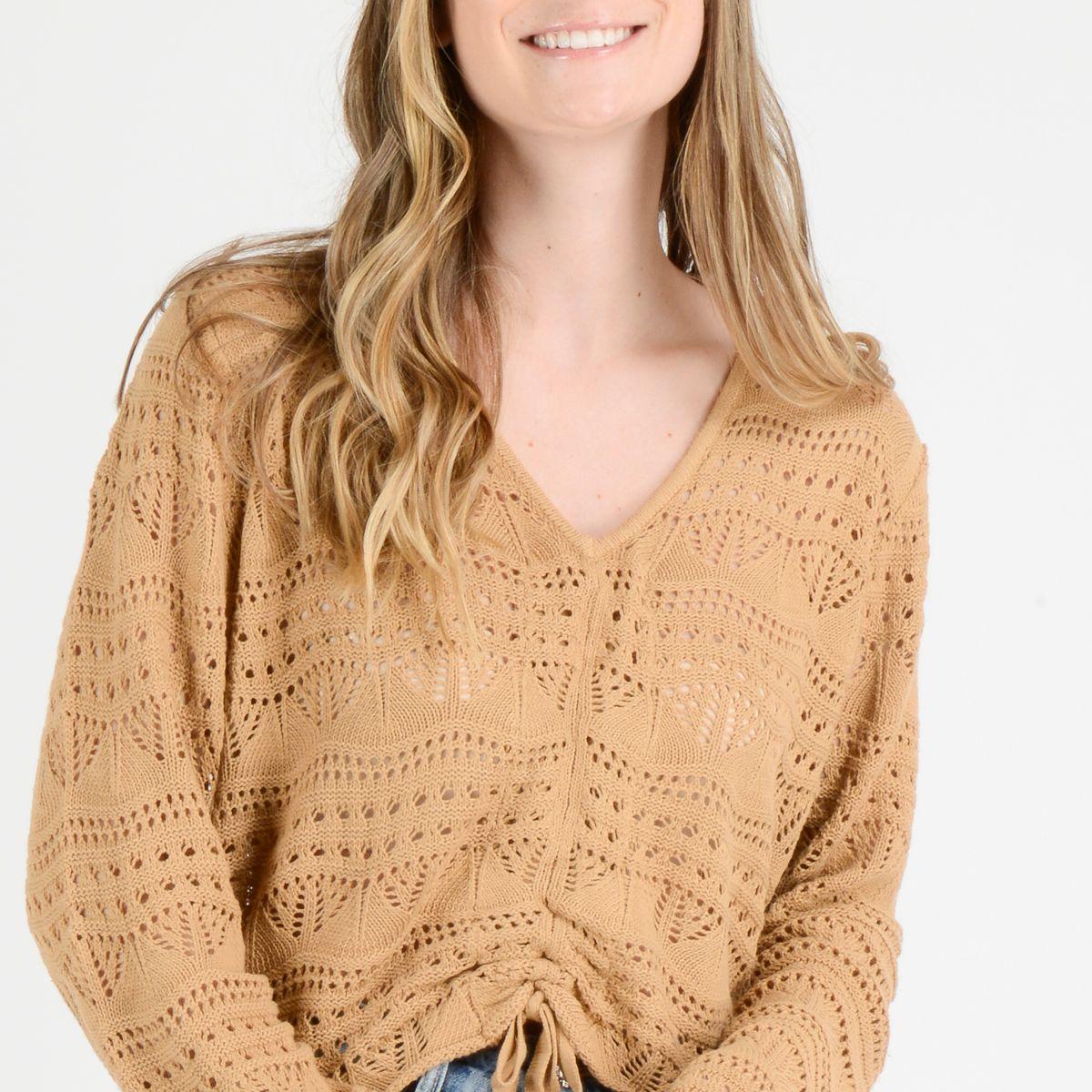 SWEATER HARBOR  BEIGE-4