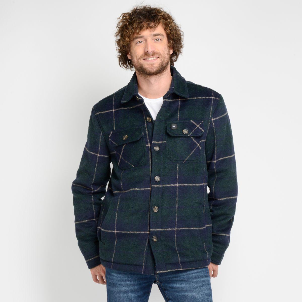 CHAQUETA - I23HO026005 VERDE OSCURO-0