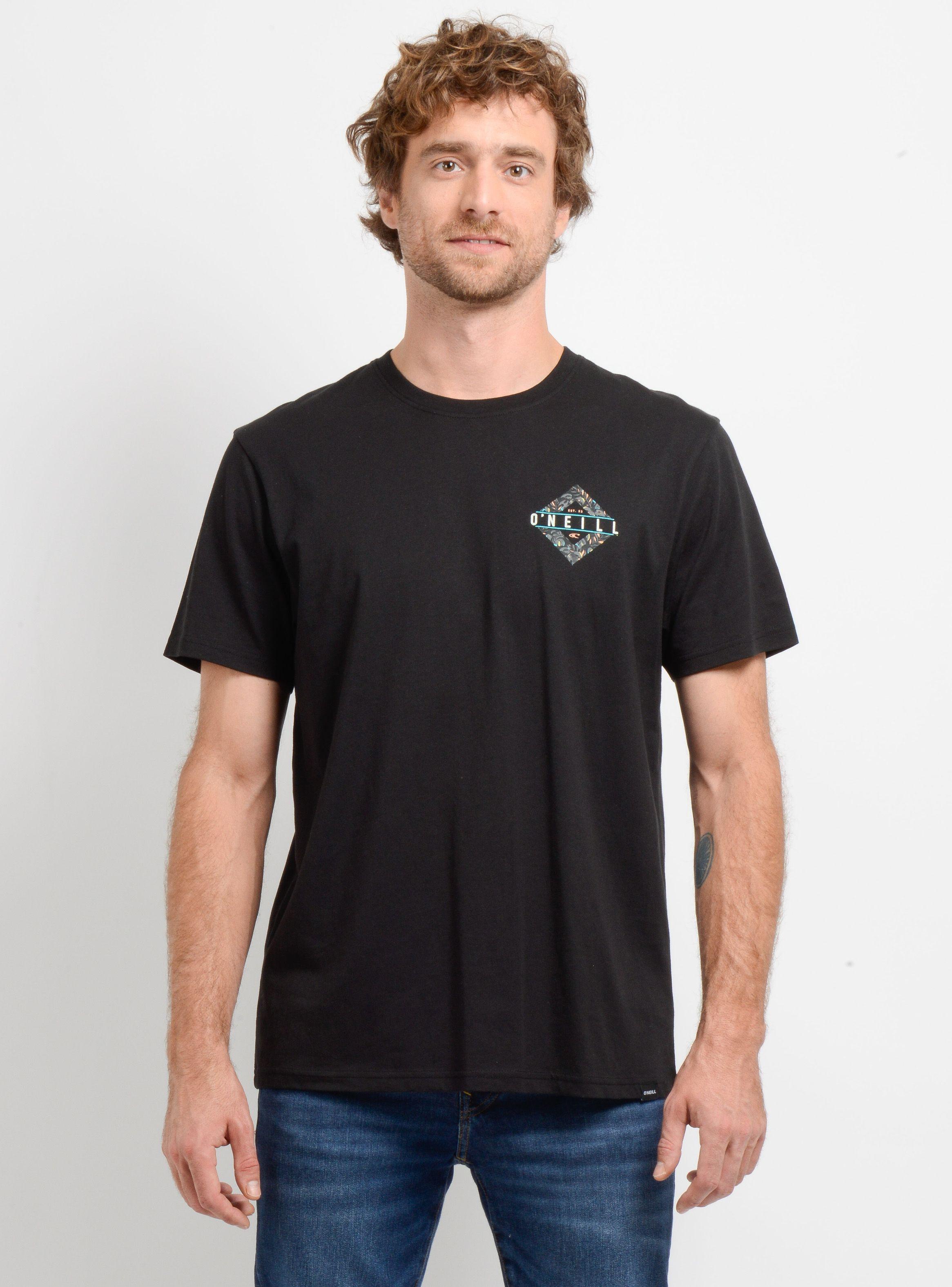 POLERA MANGA CORTA BRACKETS  NEGRO-0