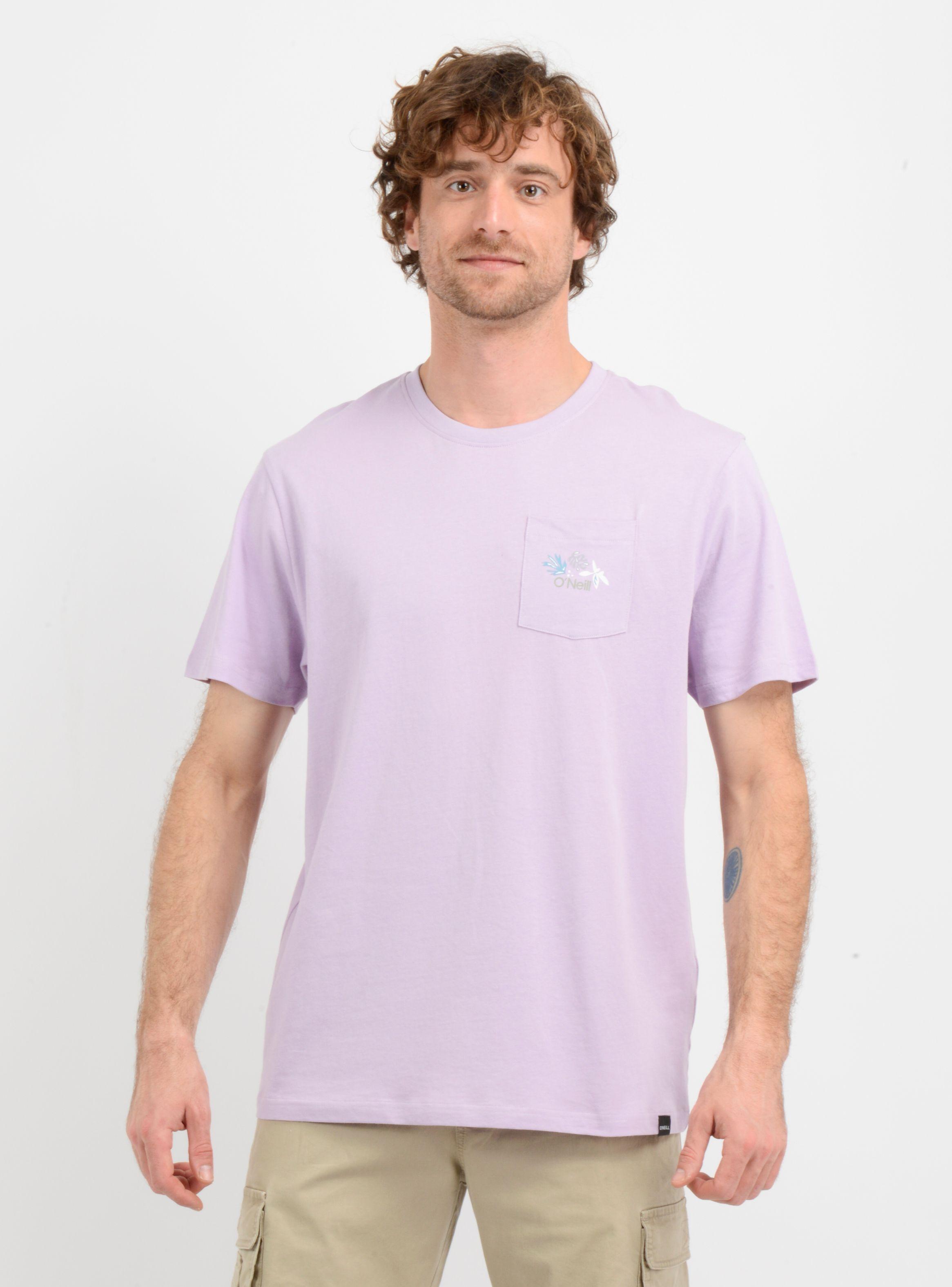 POLERA MANGA CORTA OG FLOWER  MORADO-0