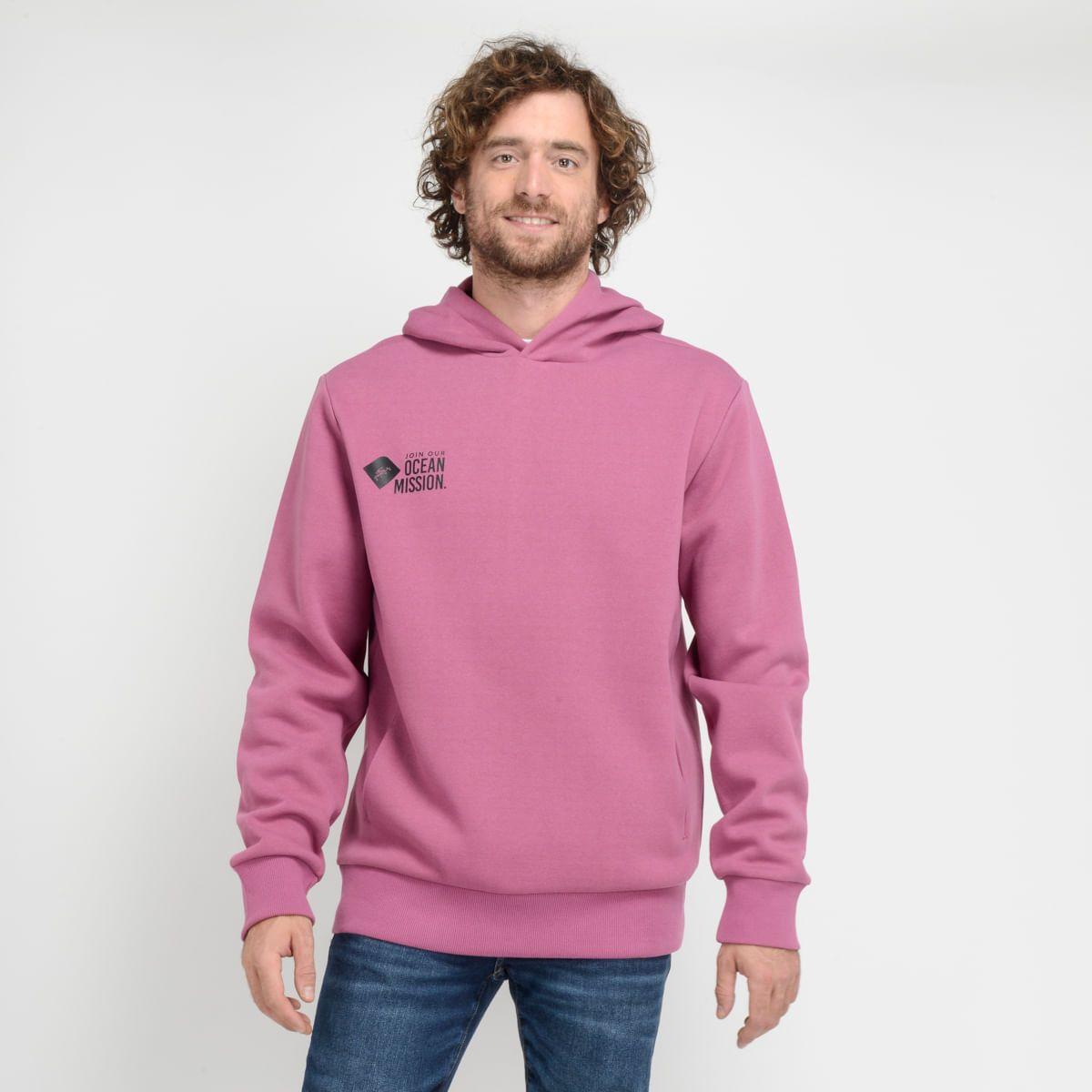 POLERON HODDIE - I23HO072004 ROSADO OSCURO-0