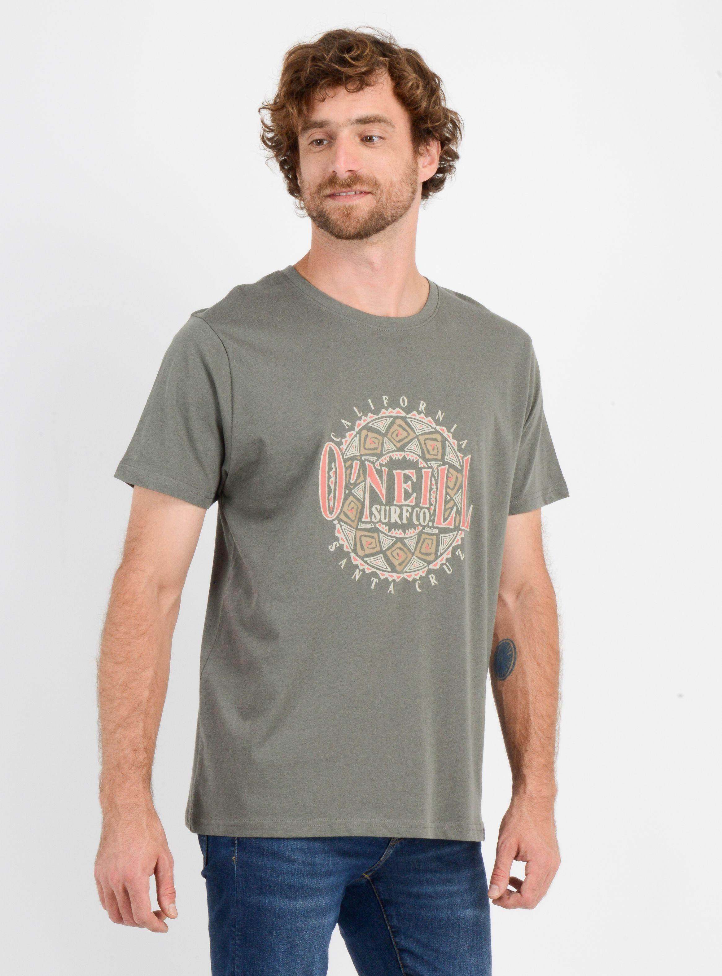 POLERA MANGA CORTA IKAT  VERDE OSCURO-3
