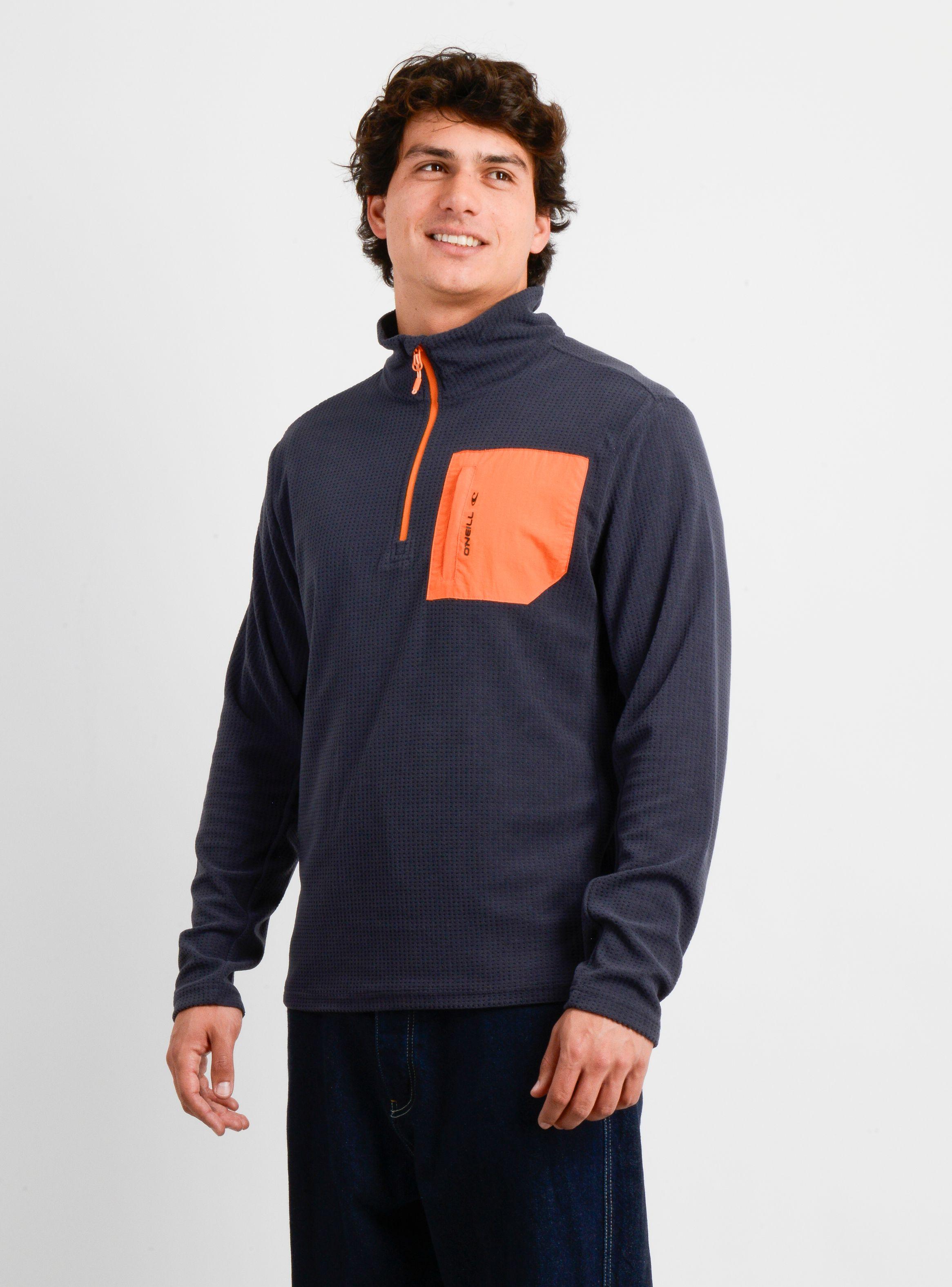 POLERON POLAR HALF RAISE HZ II AZUL OSCURO-2