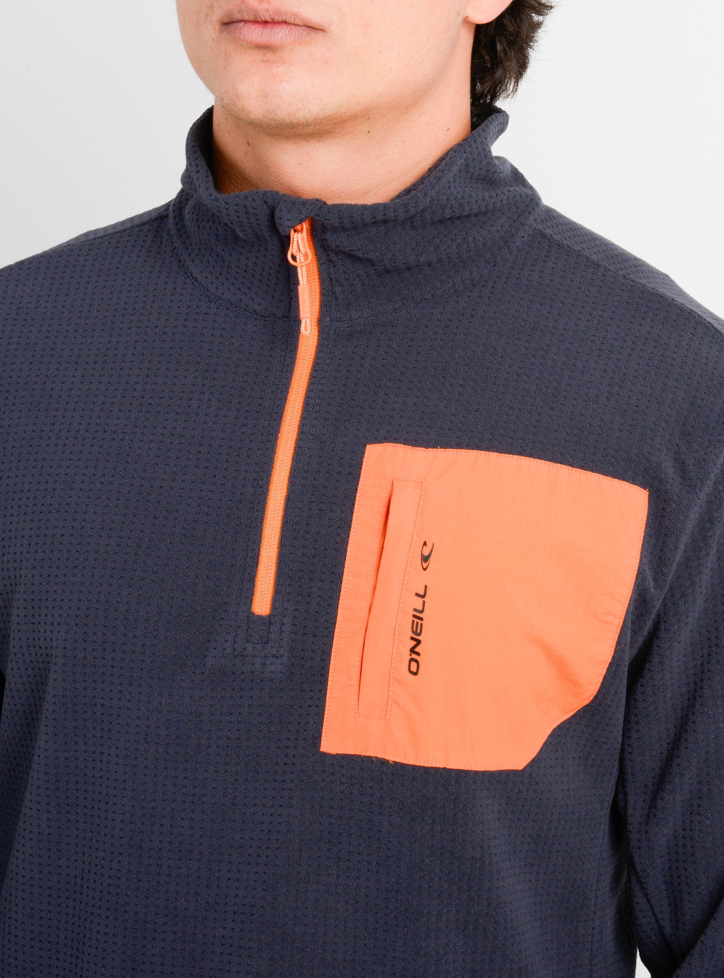 POLERON POLAR HALF RAISE HZ II AZUL OSCURO-4