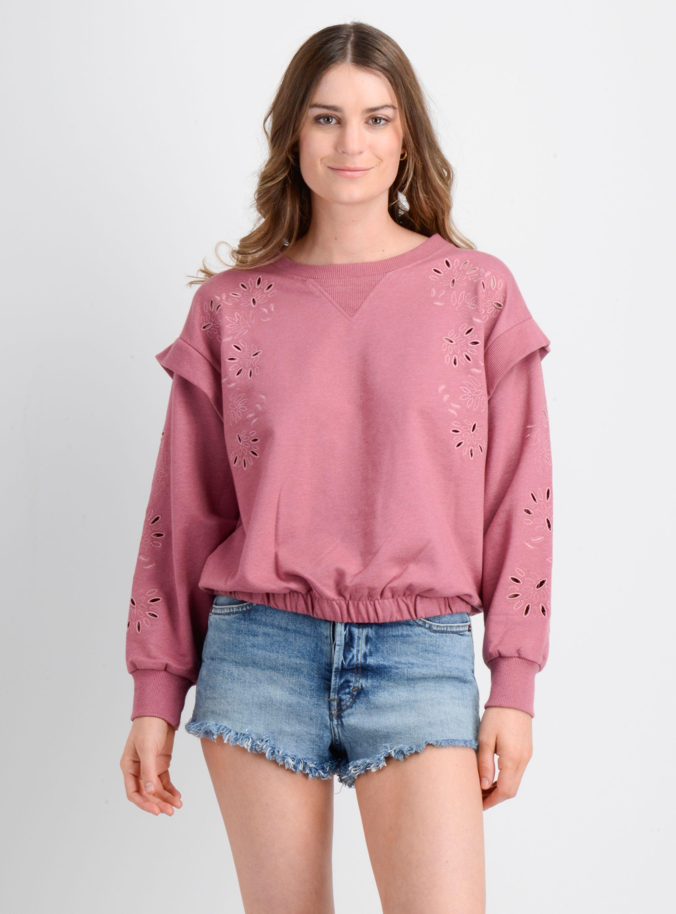 POLERON MYLA ROSADO OSCURO-0