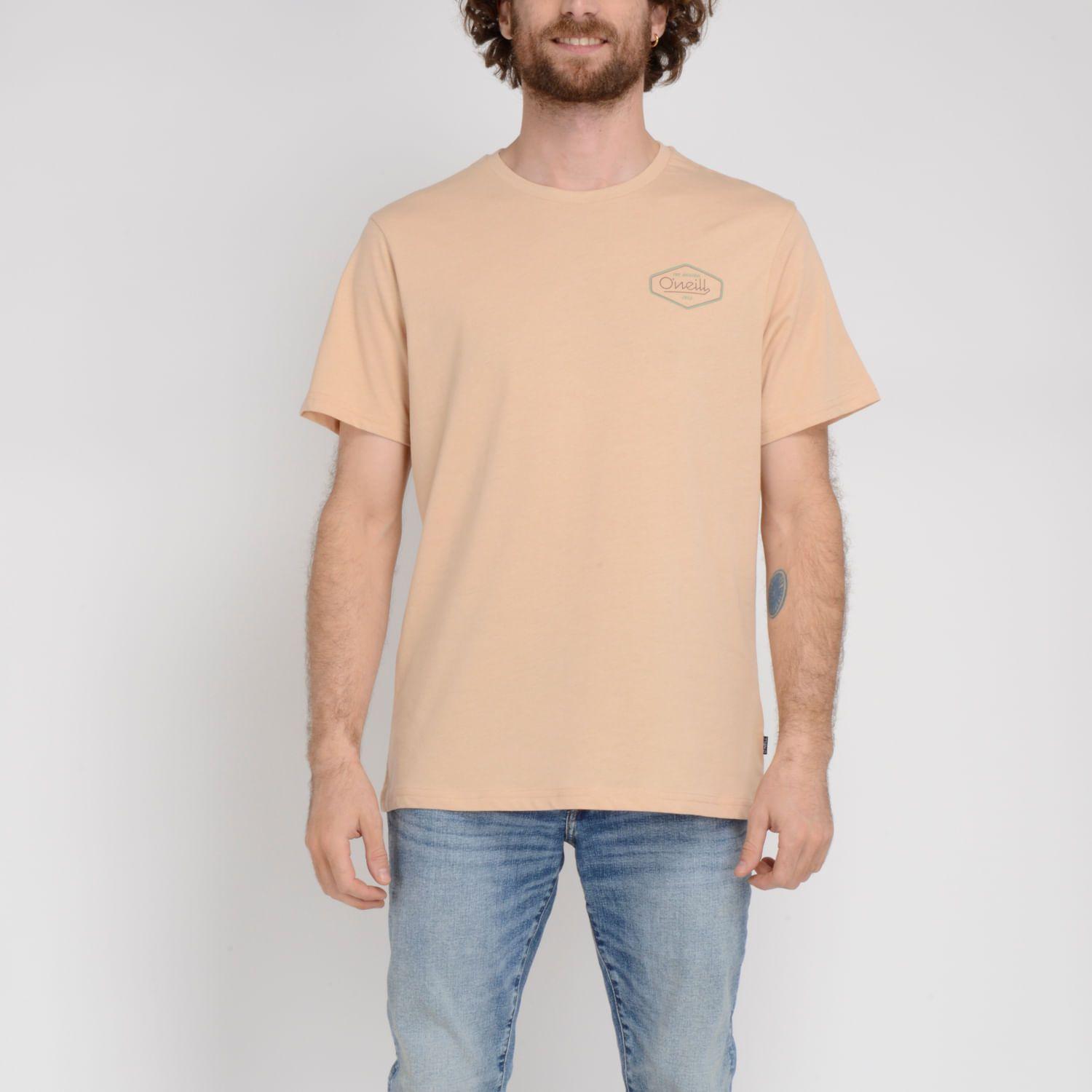 POLERA MC -  V23HO065026 CAFÉ CLARO / PASTEL-1