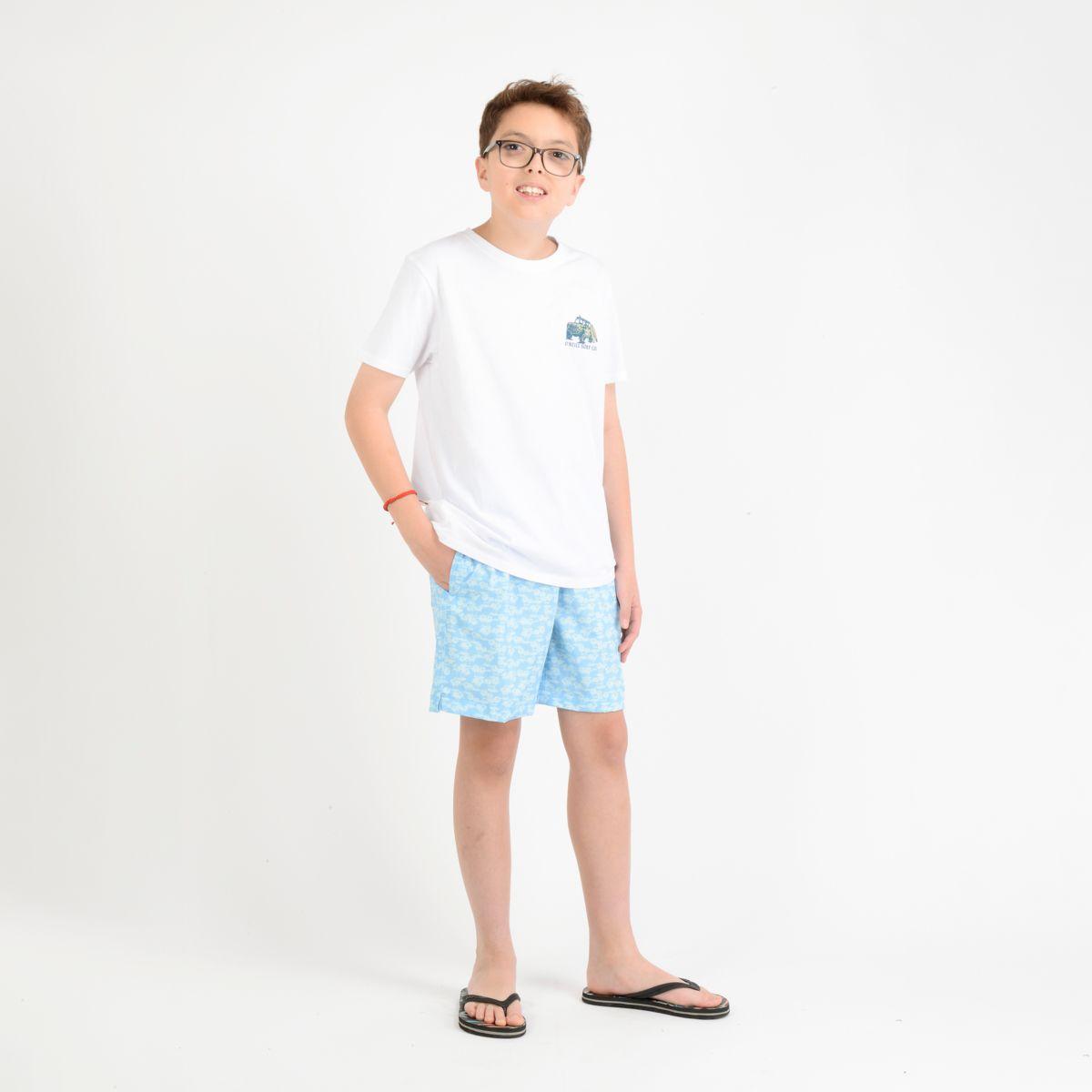 TRAJE DE BAÑO PALM BEACH  AZUL CLARO / PASTEL-3