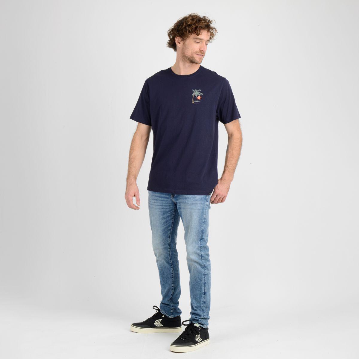 POLERA MANGA CORTA ZONE  AZUL-1