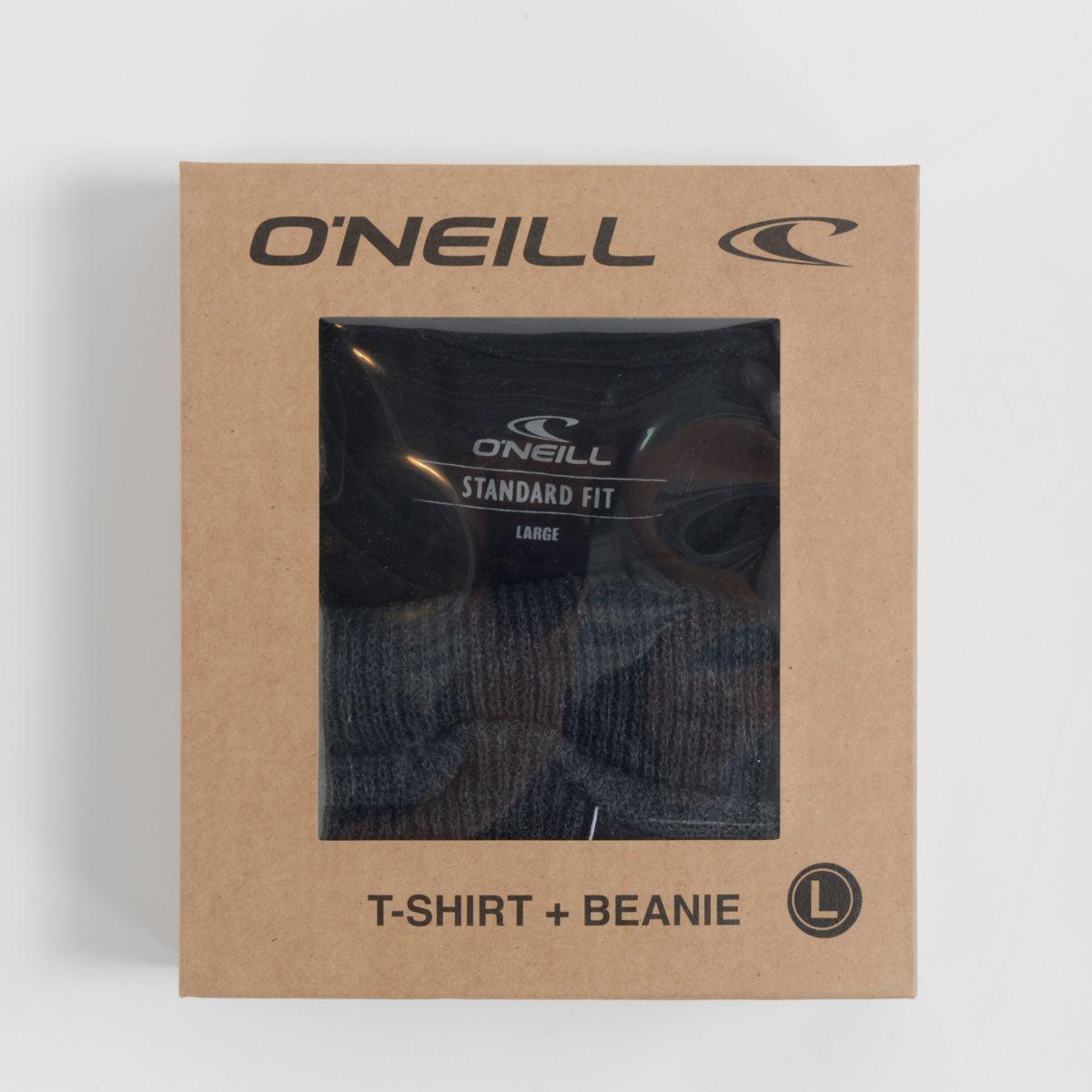 PACK POLERA MANGA LARGA + BEANIE -I23HO160008 NEGRO-4