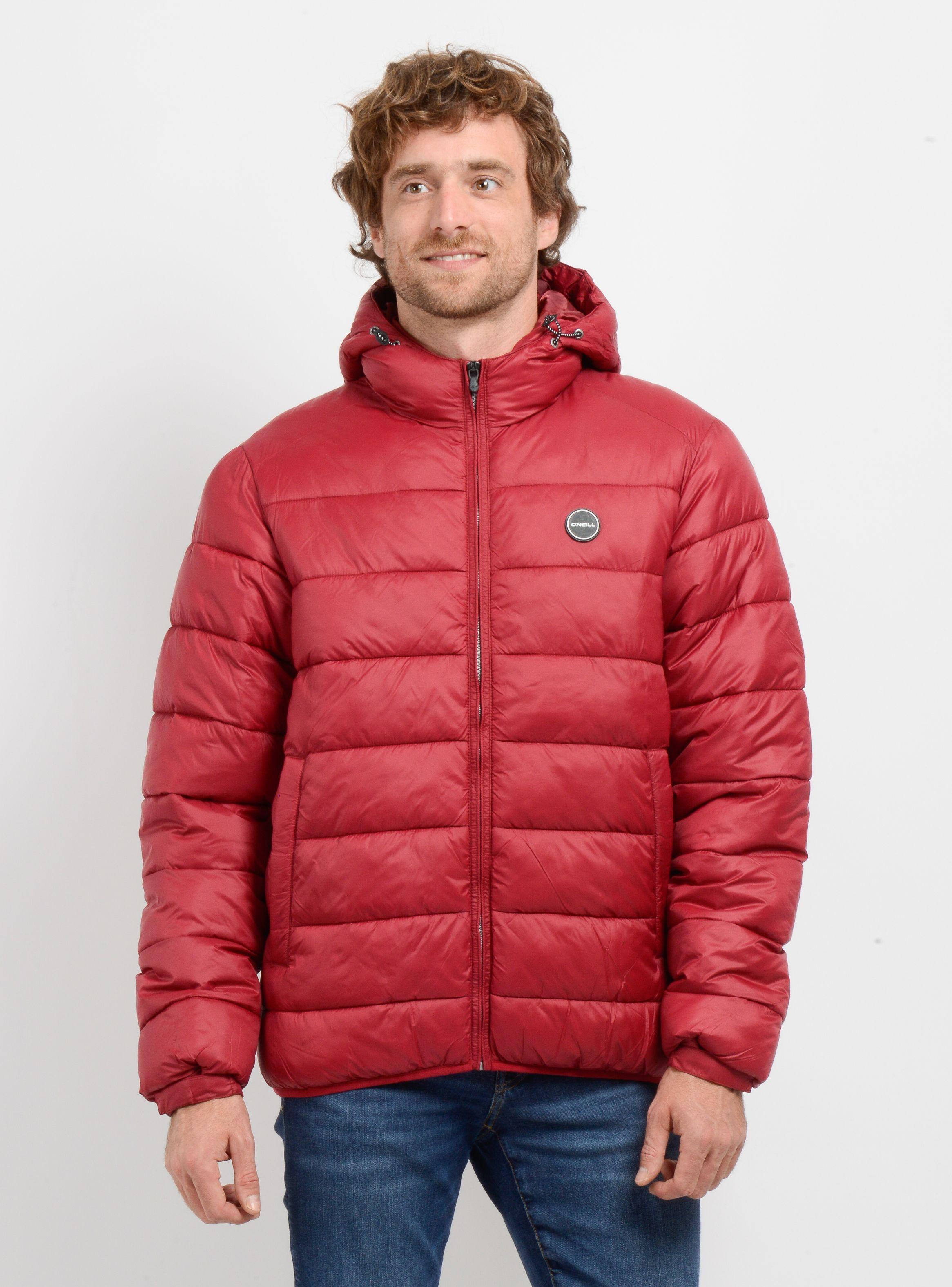 PARKA GLASSY PUFF II ROJO OSCURO-0