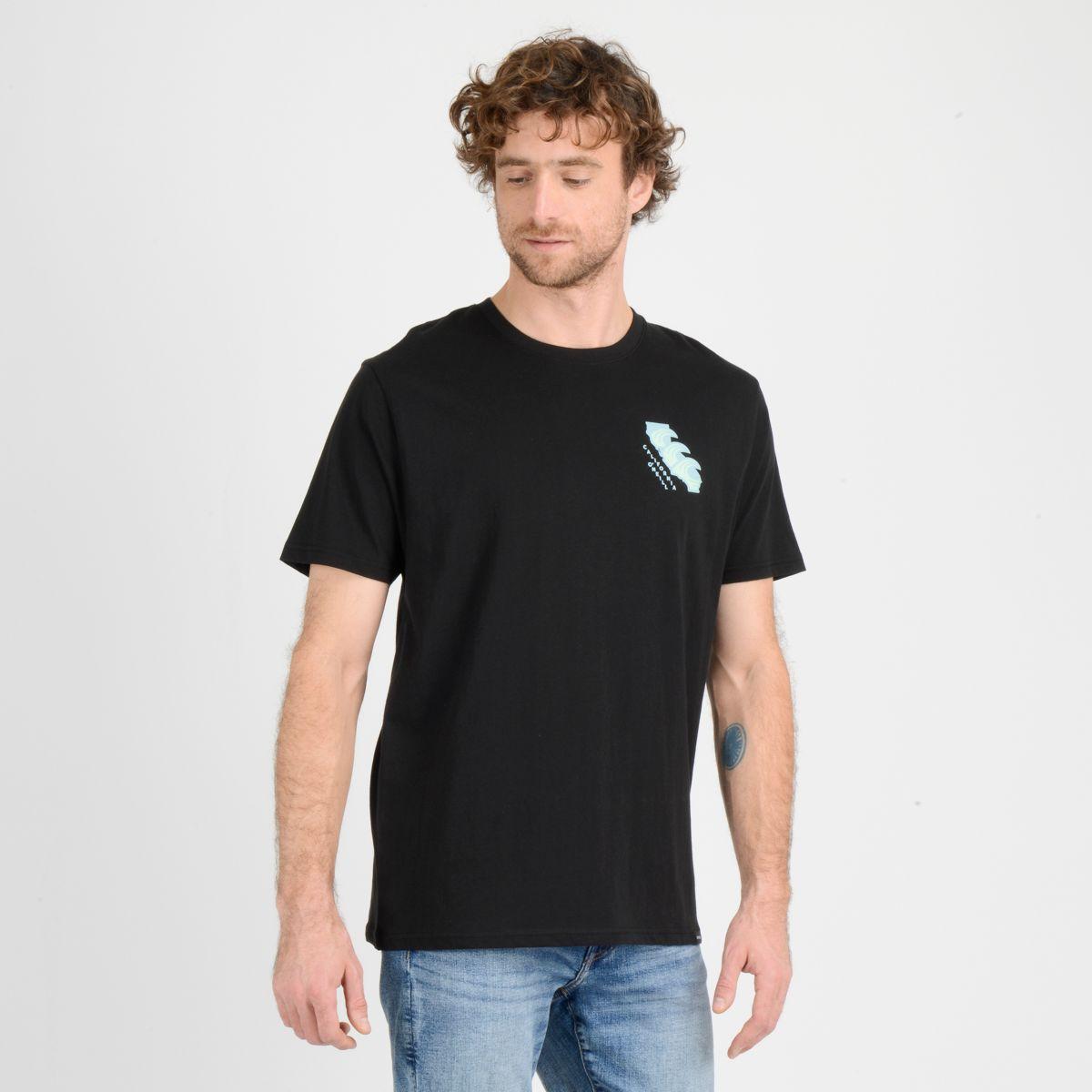 POLERA MANGA CORTA NATIVE BORN  NEGRO-4