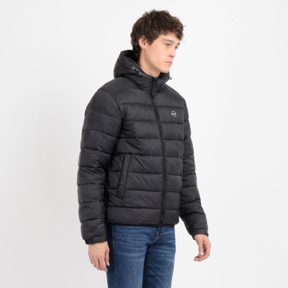 PARKA GLASSY PUFF NEGRO-2