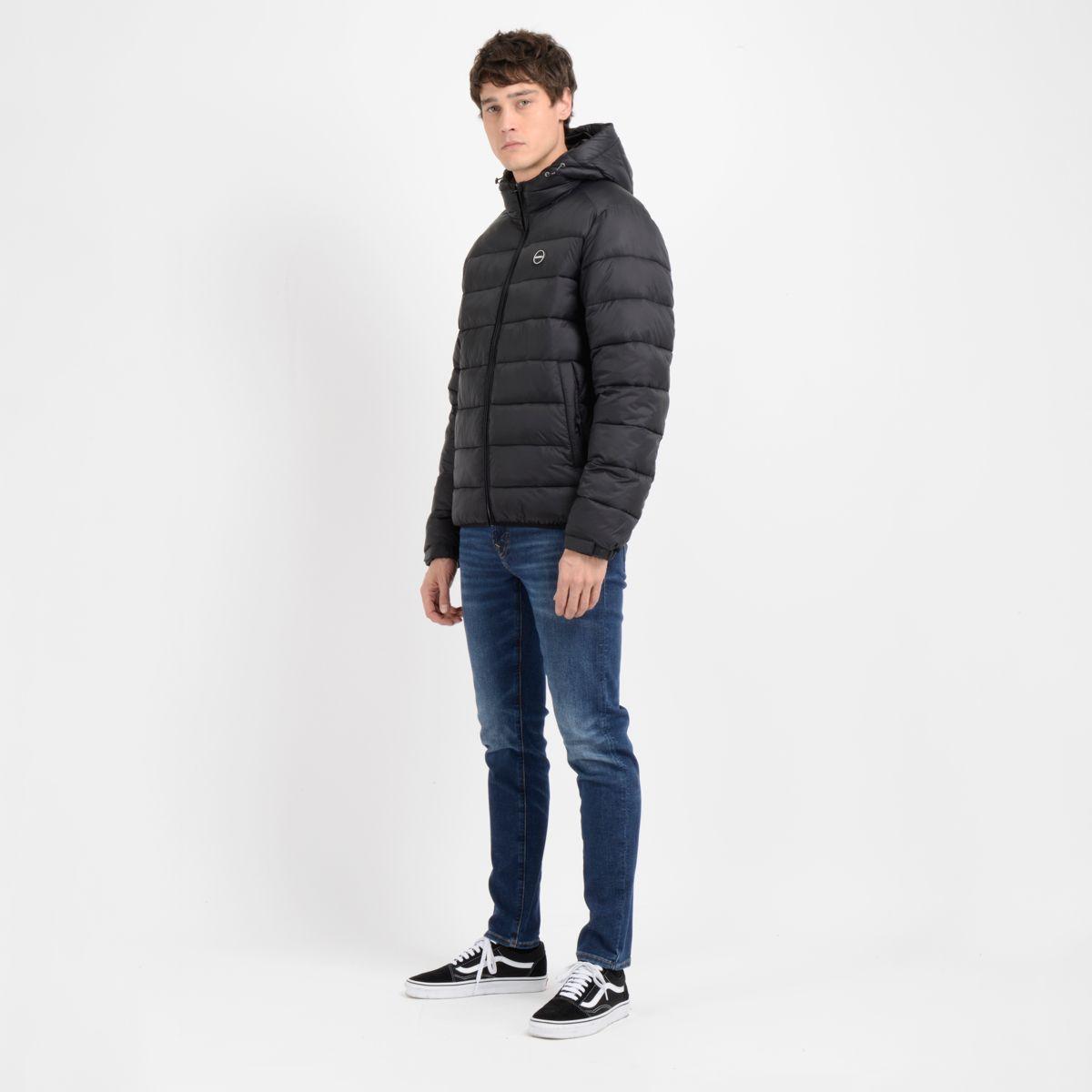PARKA GLASSY PUFF NEGRO-3