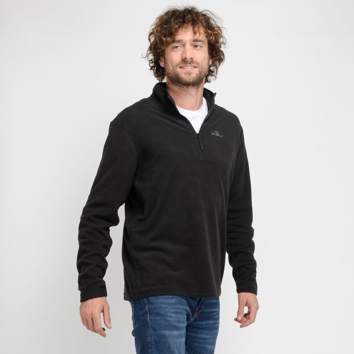 POLERON MICROPOLAR HALF - I23HO126003 NEGRO-1