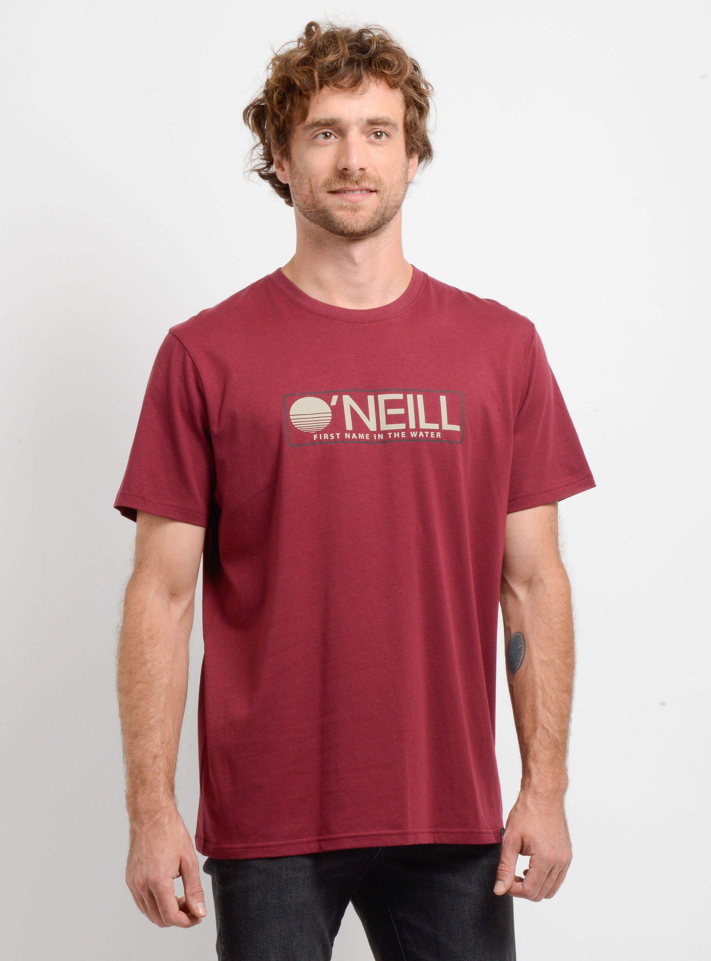 POLERA MANGA CORTA DUSK ROJO OSCURO-3