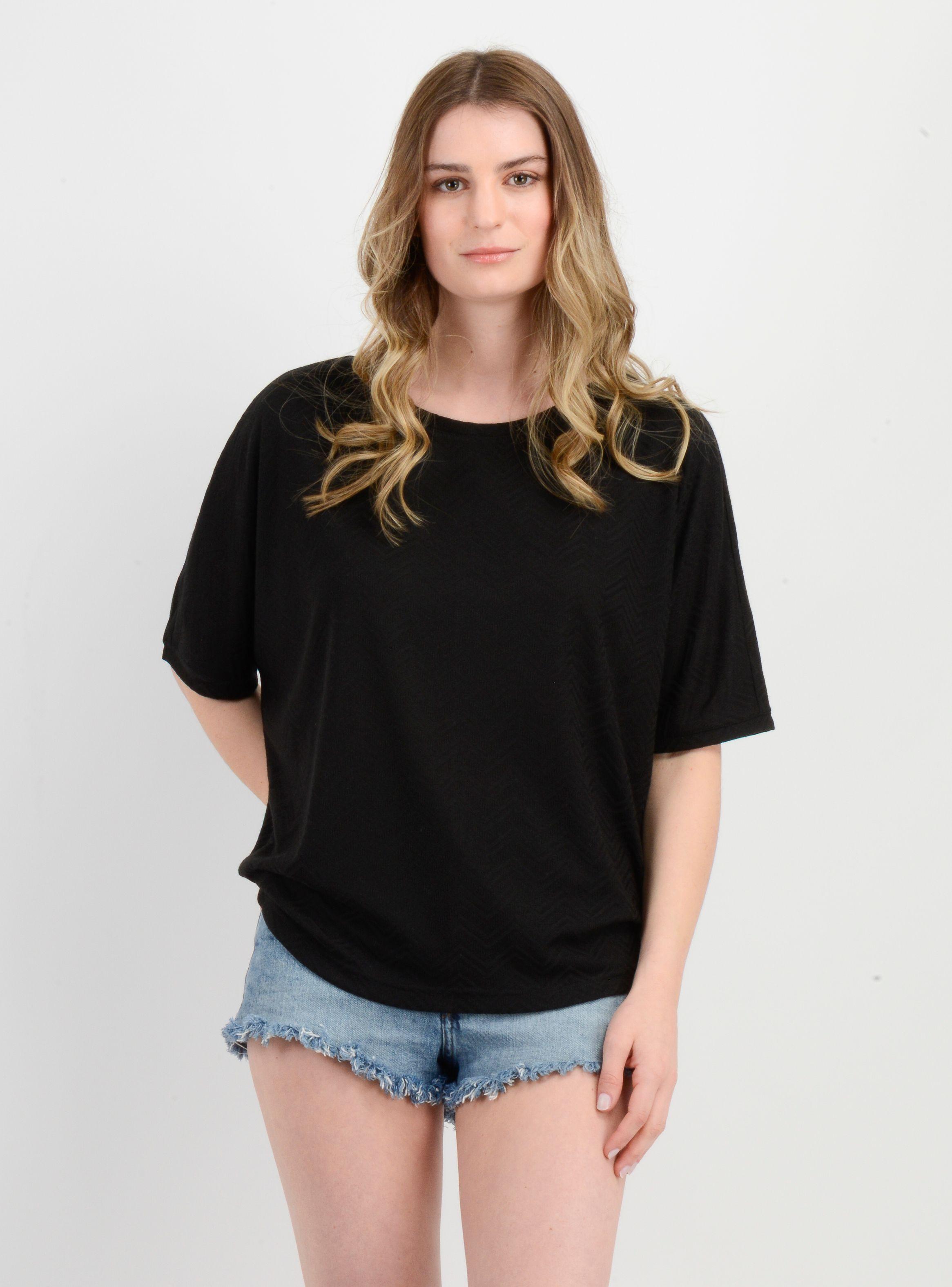 POLERA MANGA CORTA LINDY NEGRO-0