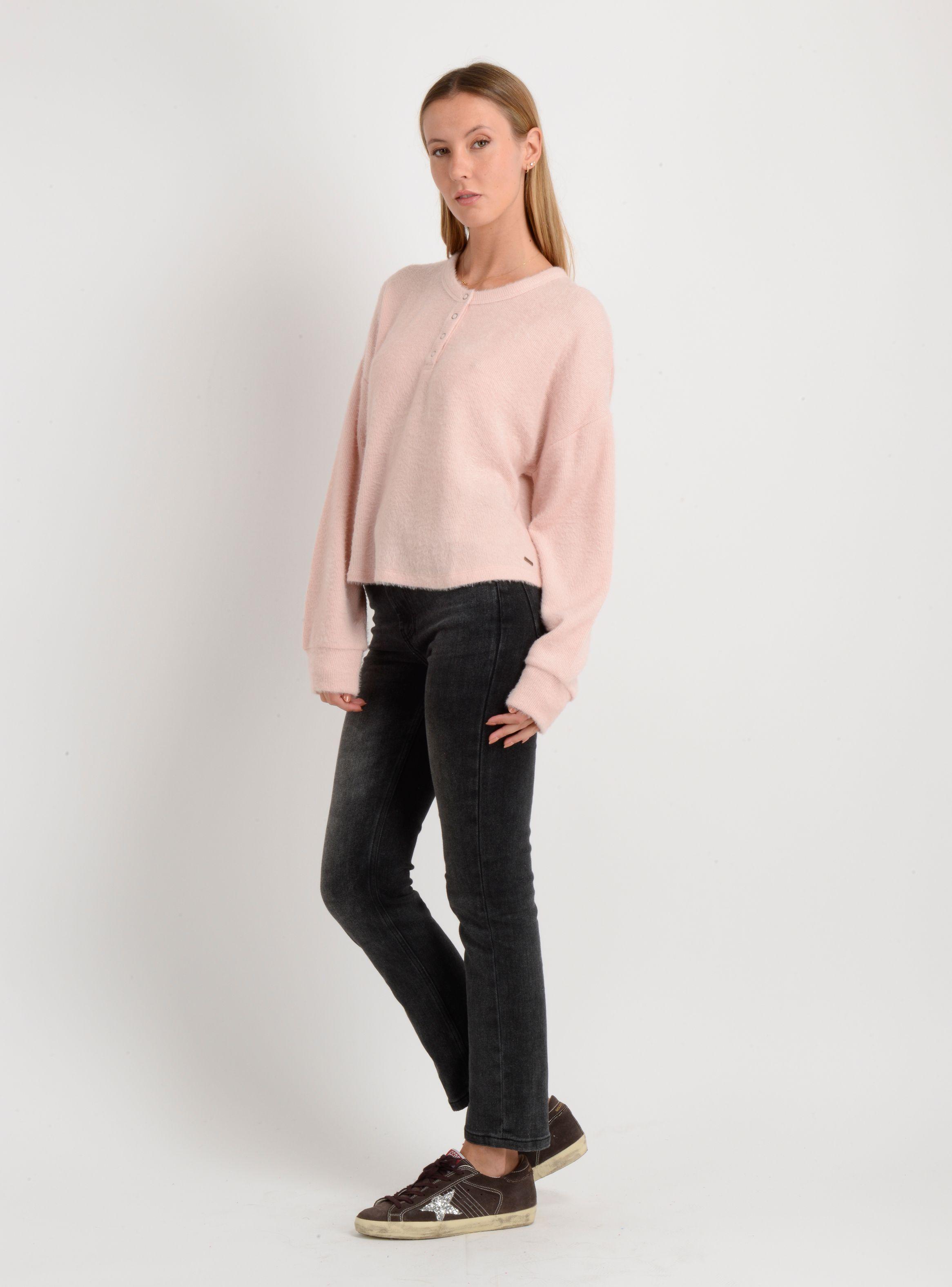 POLERA TEJIDA MANGA LARGA INESSA ROSADO CLARO-2