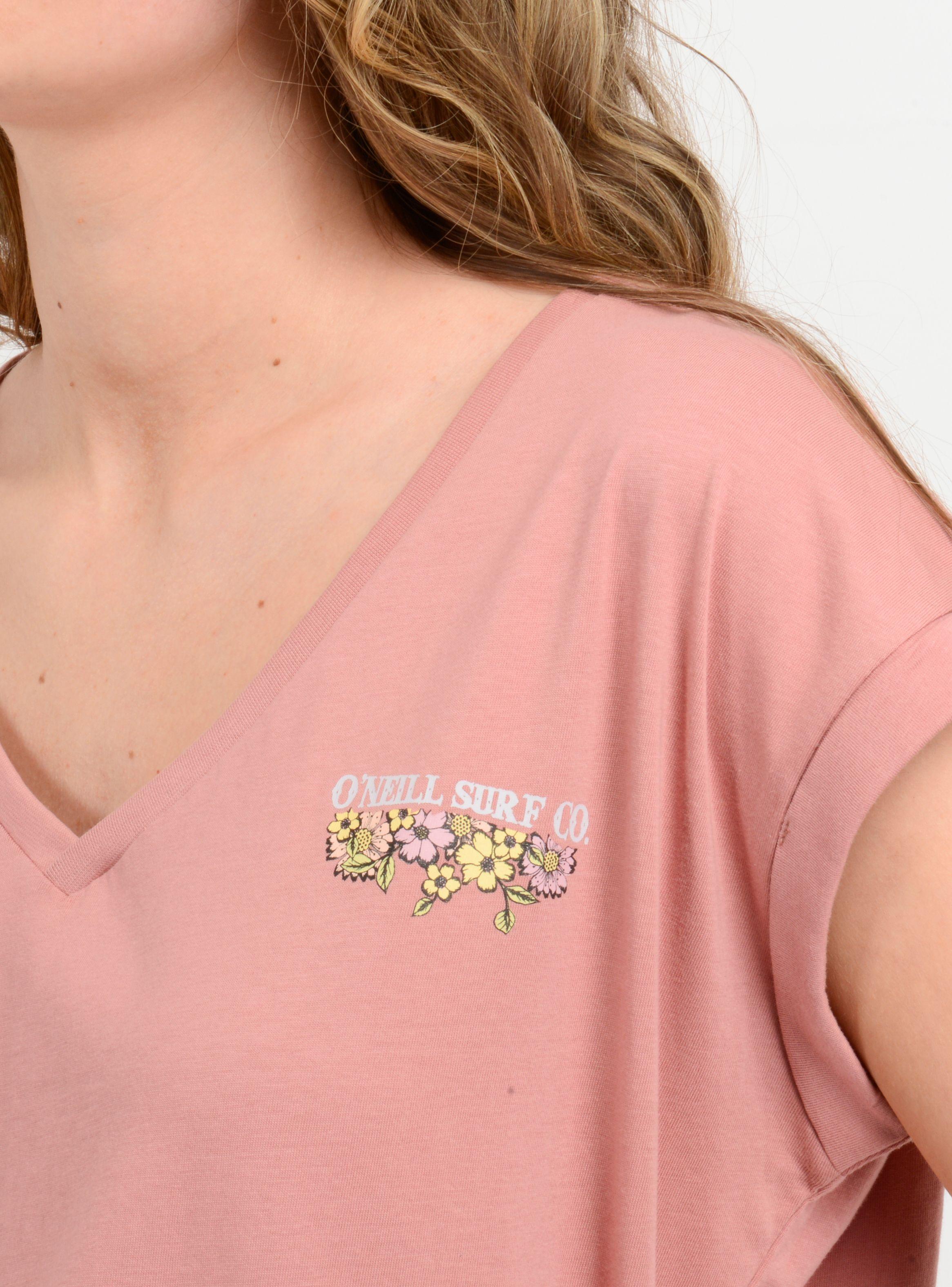 POLERA MANGA CORTA SUGAR T-SHIRT  ROSADO OSCURO-4