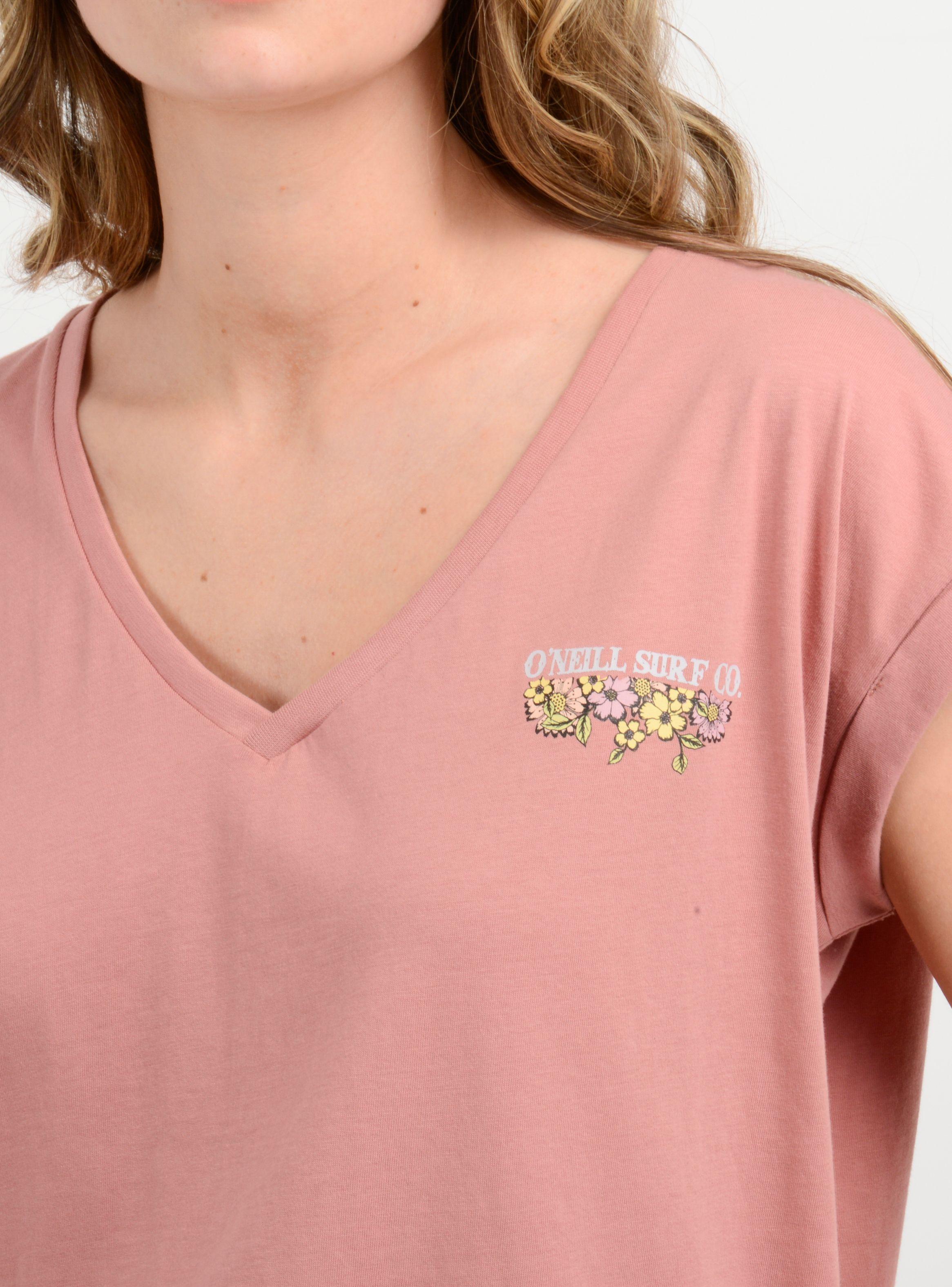 POLERA MANGA CORTA SUGAR T-SHIRT  ROSADO OSCURO-5