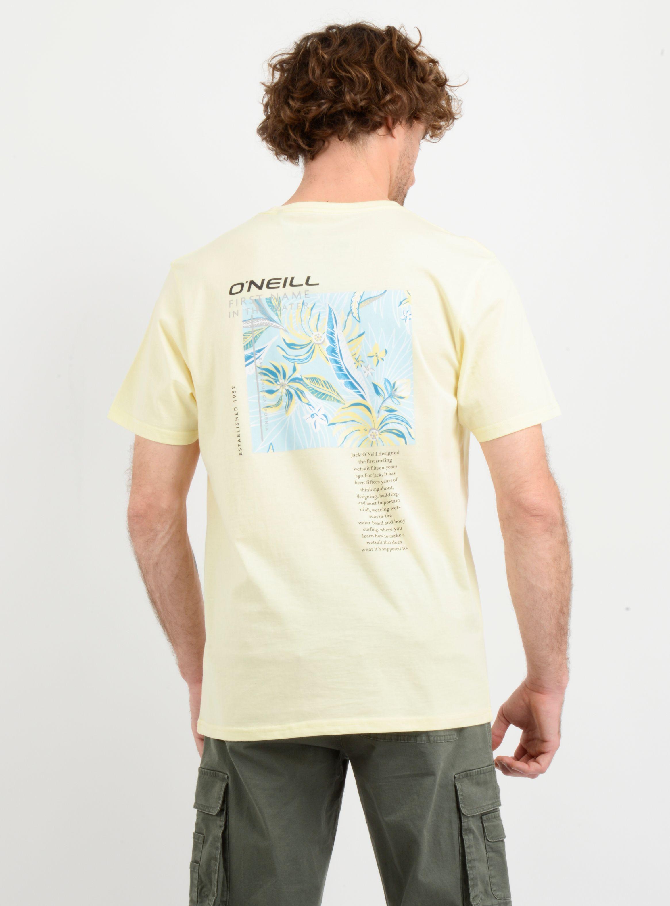 POLERA MANGA CORTA TROPIC  AMARILLO-2