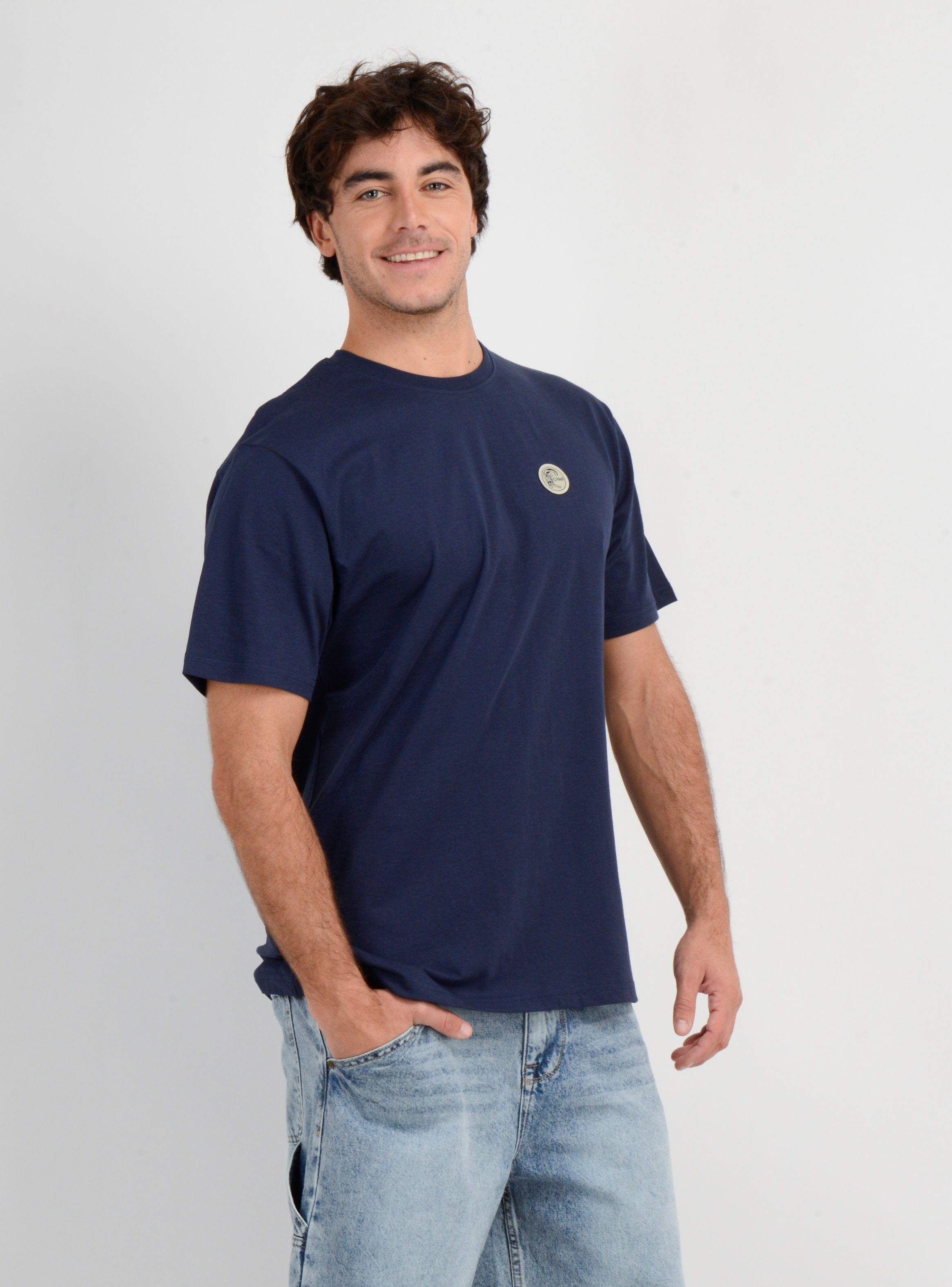 POLERA MANGA CORTA OG VINTAGE  AZUL OSCURO-3