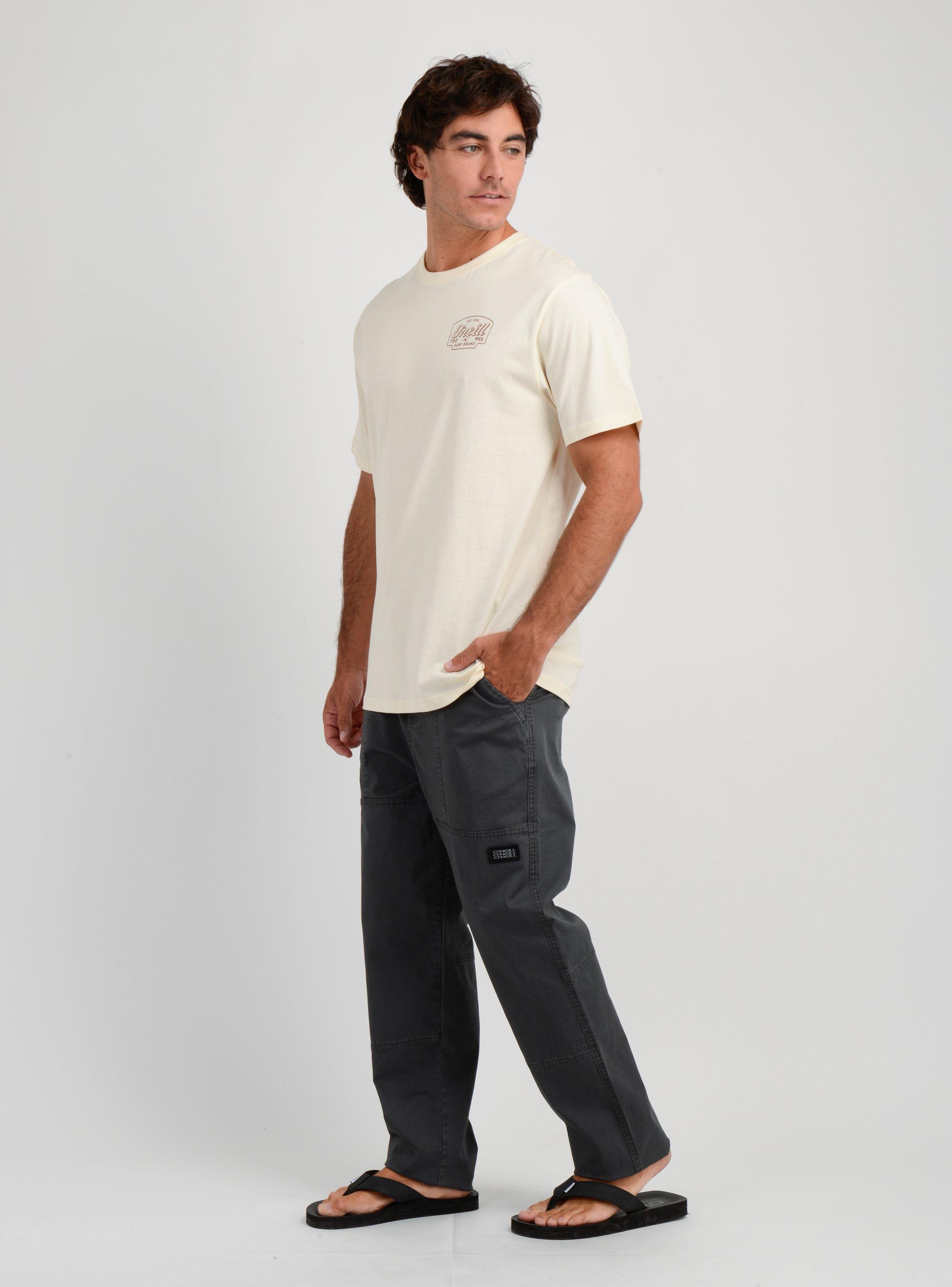 POLERA MANGA CORTA LOCK SMITH  BEIGE CLARO-2