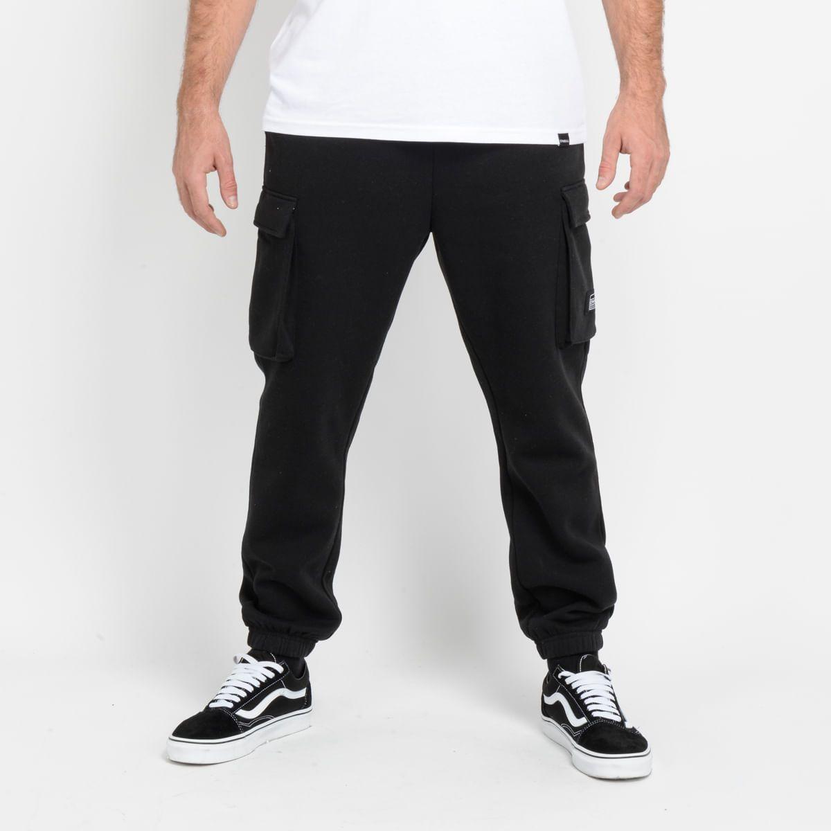 PANTALON CARGO POINT NEGRO-2