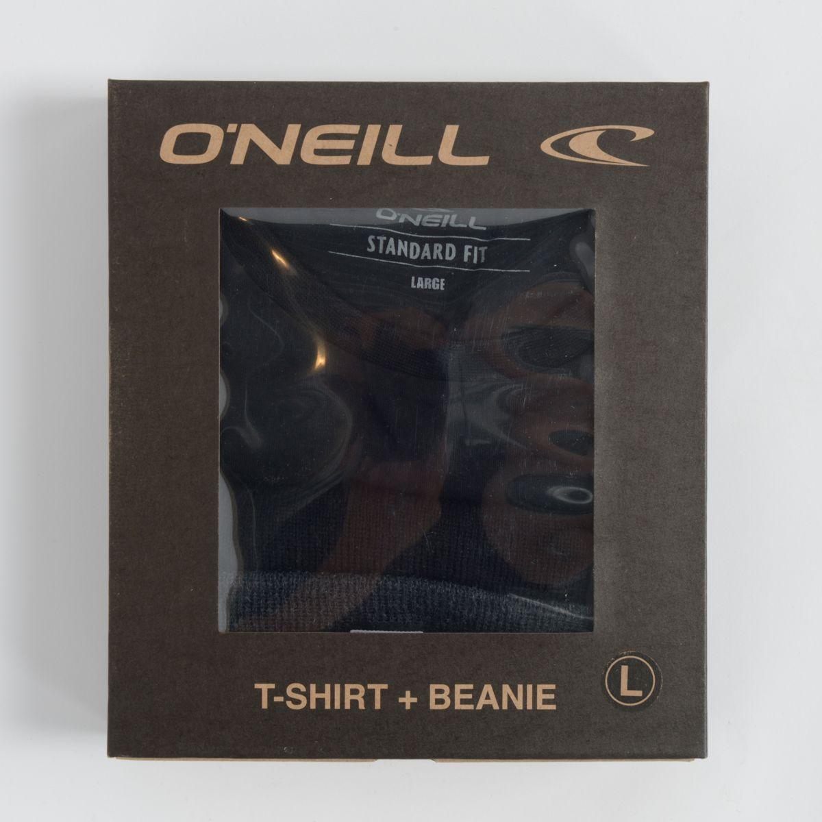 PACK POLERA MANGA LARGA + BEANIE -I23HO160003 NEGRO-4