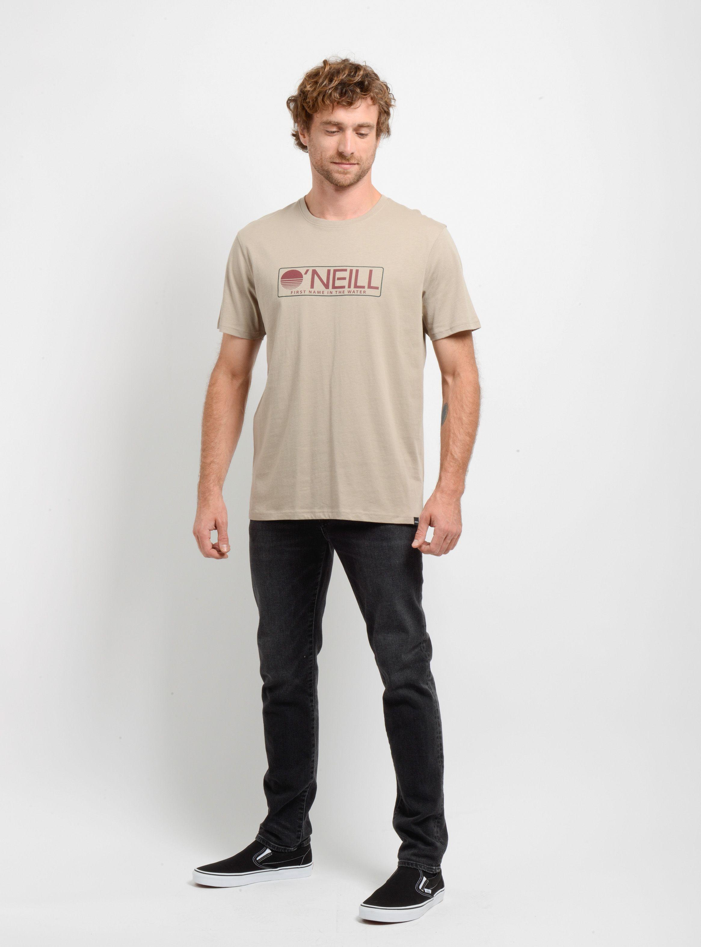 POLERA MANGA CORTA DUSK BEIGE OSCURO-2