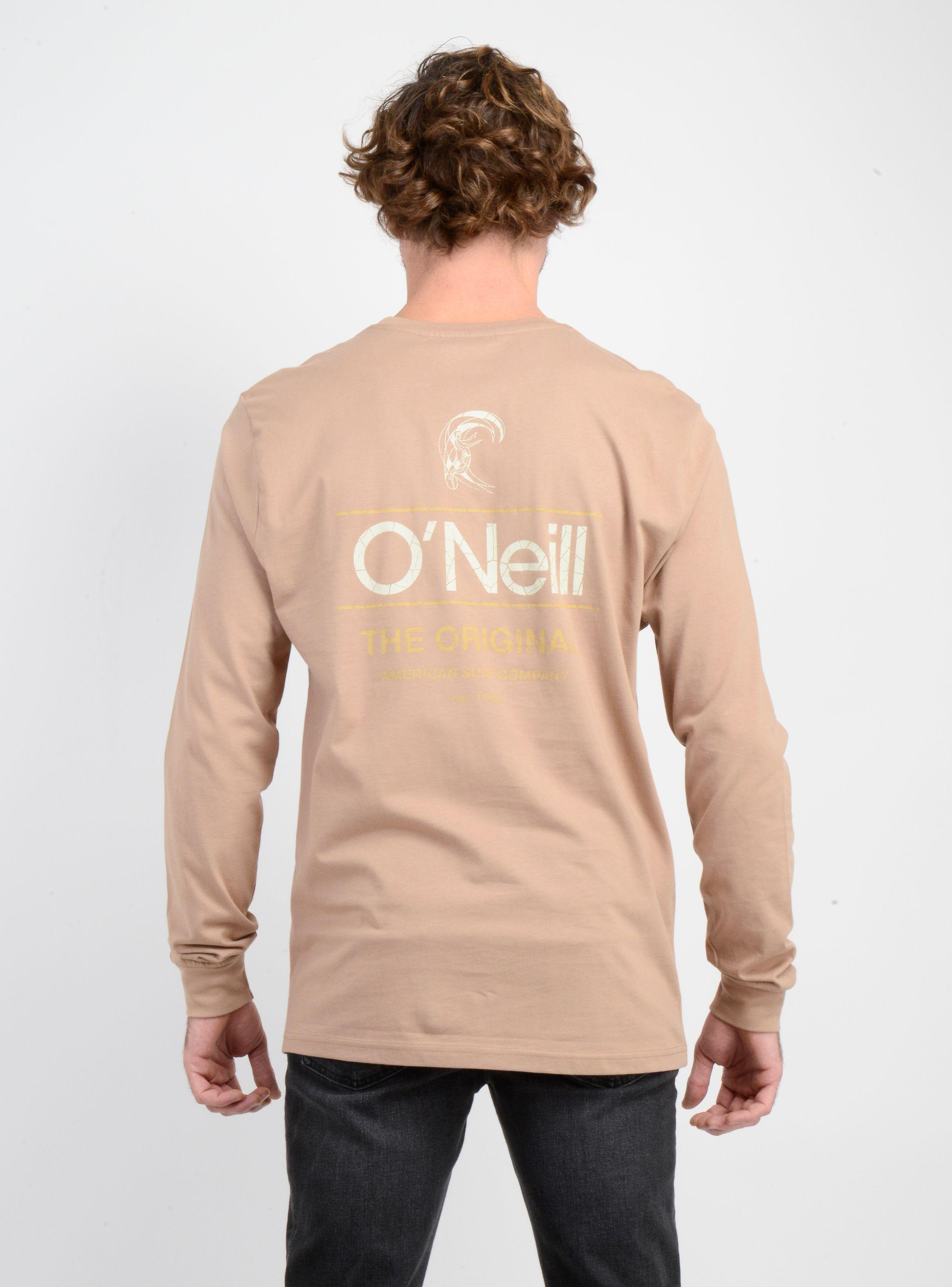 POLERA MANGA LARGA OG PARALLEL LINES CAFÉ CLARO-1