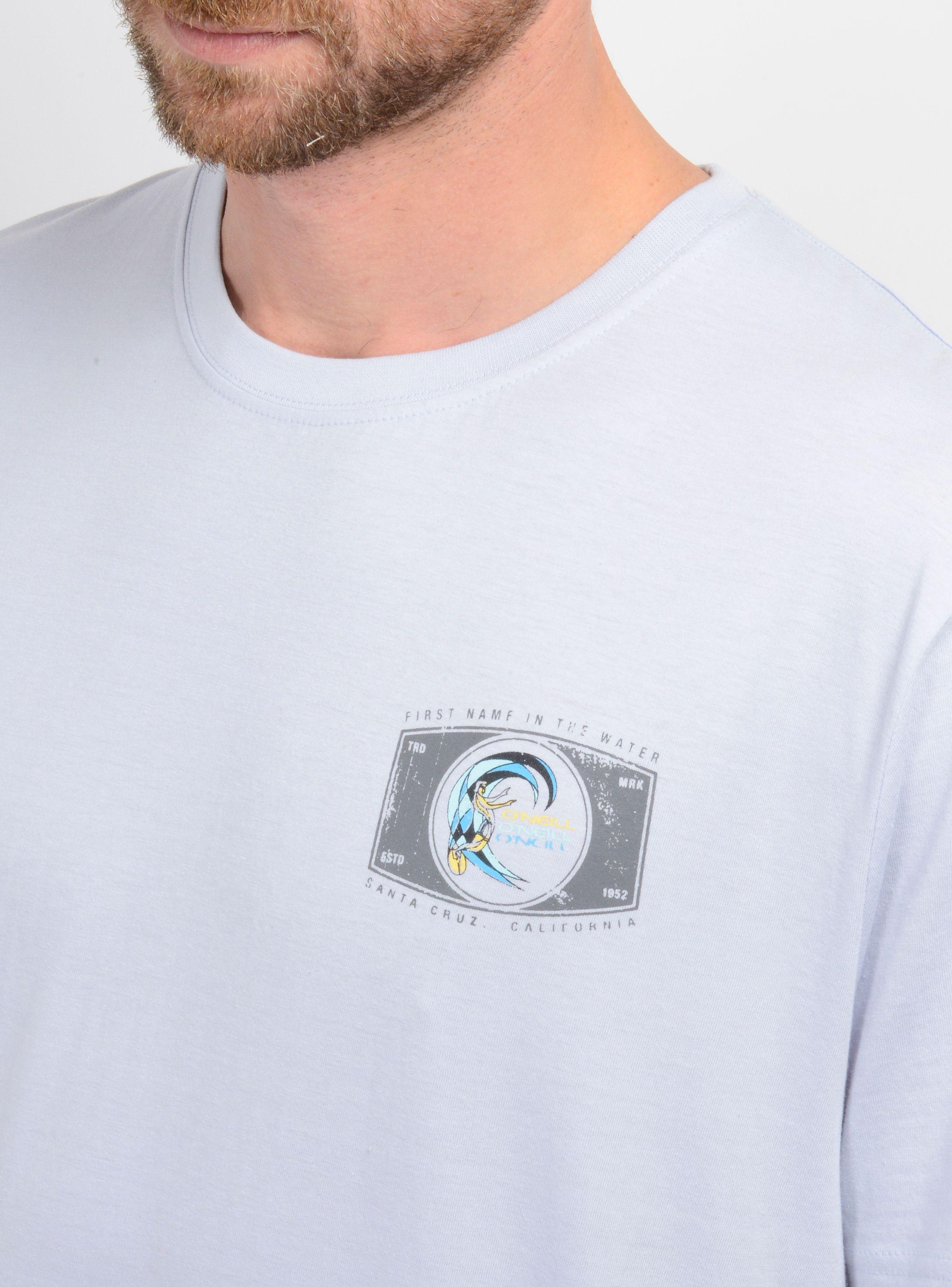 POLERA MANGA CORTA FOREVER AZUL CLARO-4