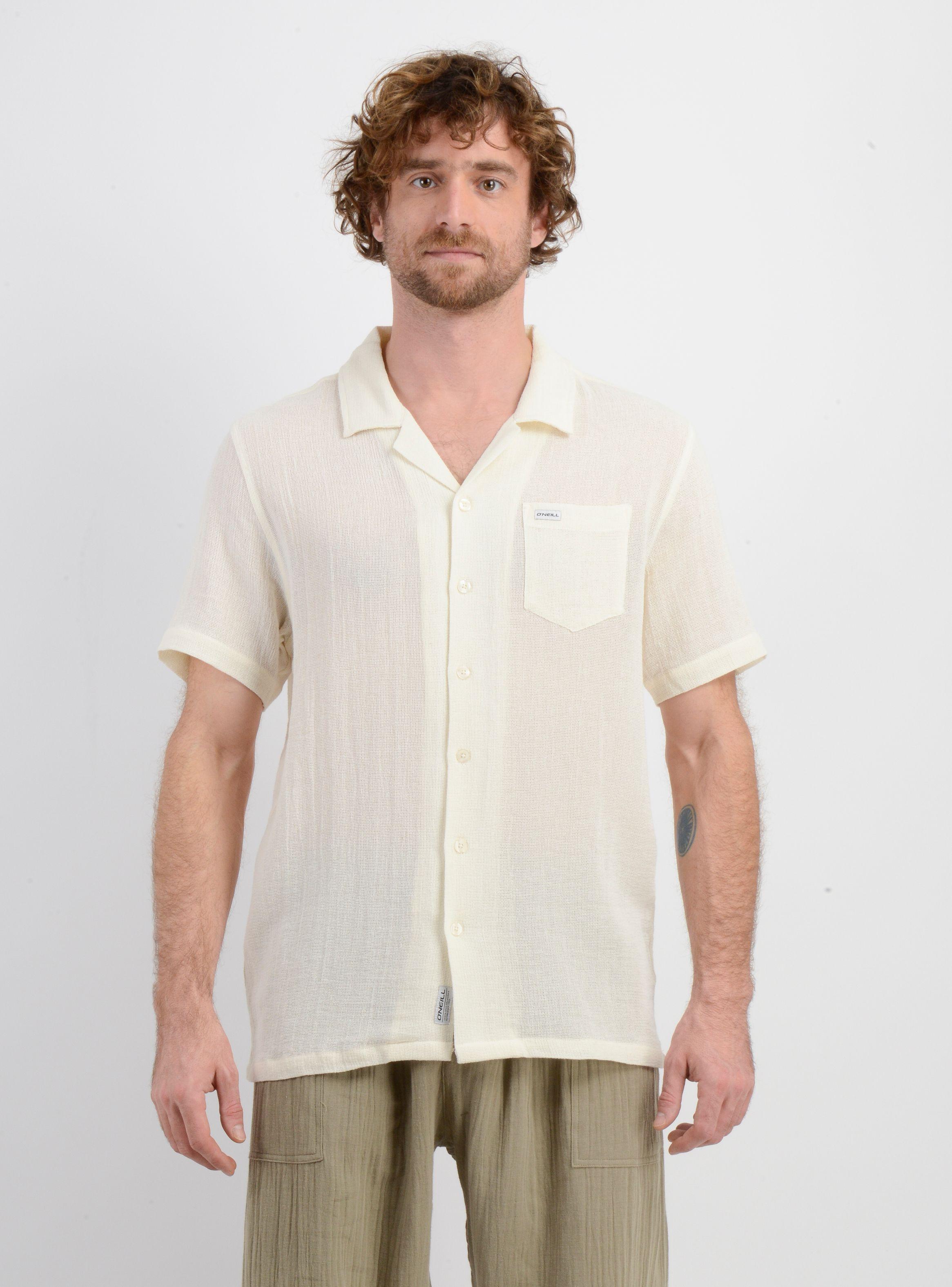CAMISA MANGA CORTA TAME BEIGE CLARO-0